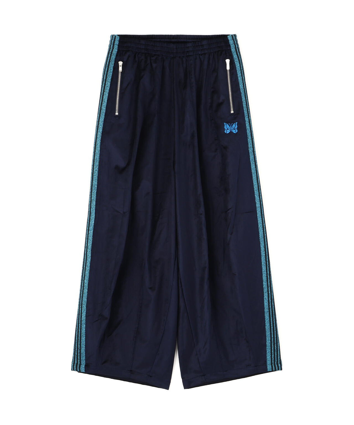 NEEDLES/ニードルズ/【LHP EXCLUSIVE】H.D.TRACK PANT - C/PE VELOUR(NAVY)