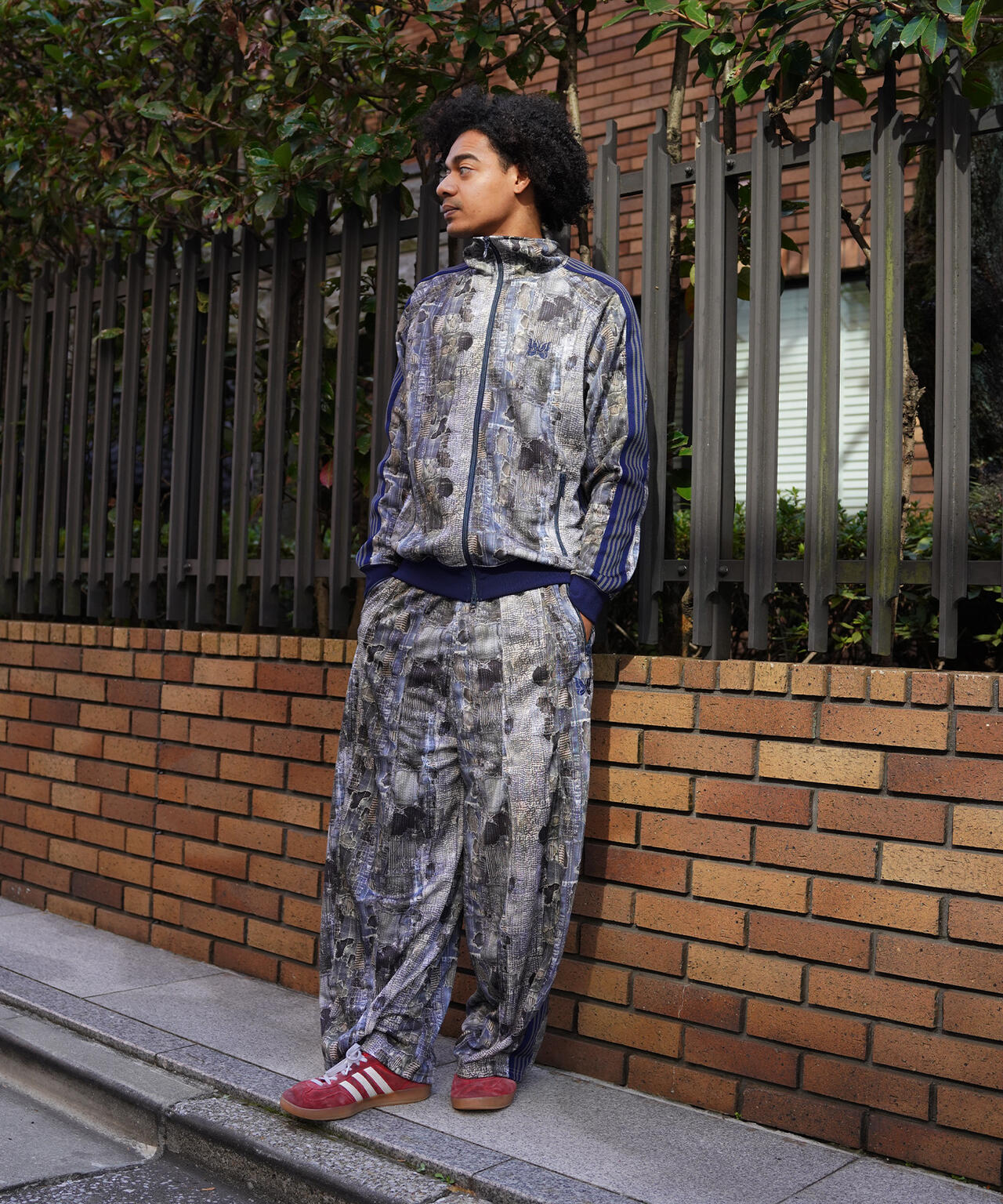 NEEDLES/ニードルズ/【LHP EXCLUSIVE】H.D.TRACK PANT - POLY SMOOTH/PRINTED