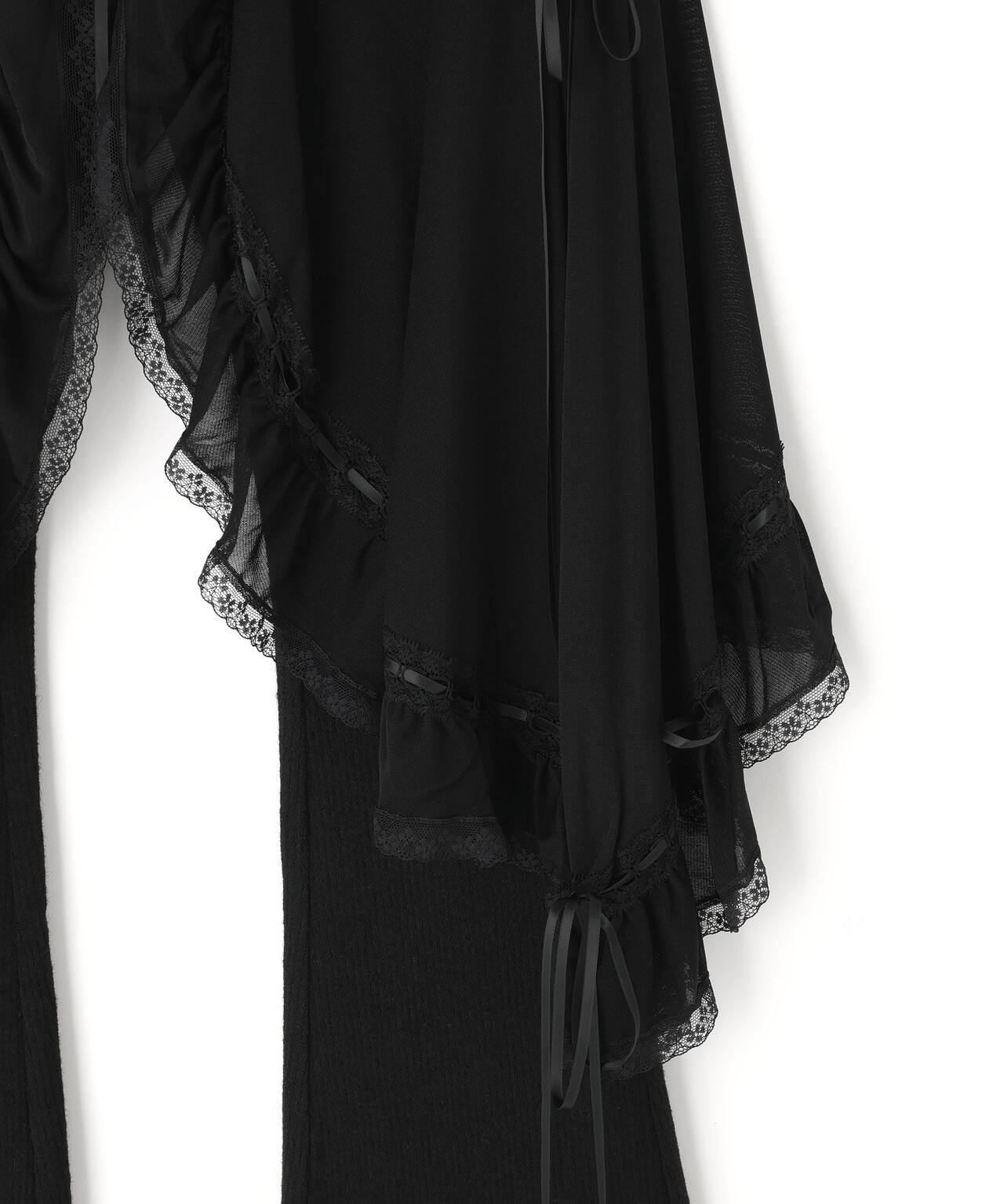 Nφdress/ノードレス/Flared Hem Knit Slim Pants