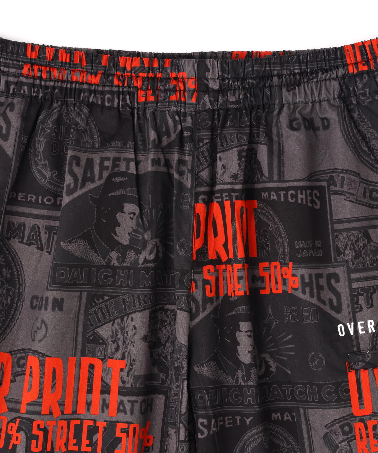 overprint/オーバープリント/×日本燐寸工業会 LOUNGE PANTS