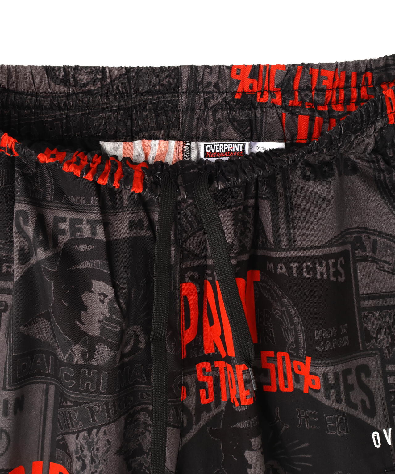 overprint/オーバープリント/×日本燐寸工業会 LOUNGE PANTS