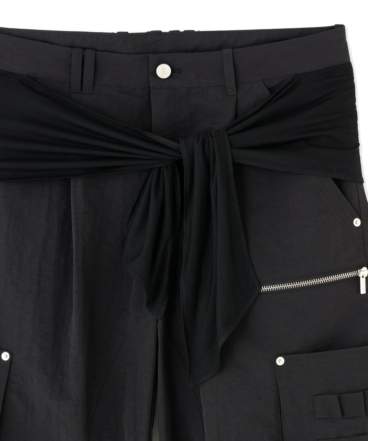 NACHE/ナチェ/MIXED LAYERD TIE JOGGER PANT