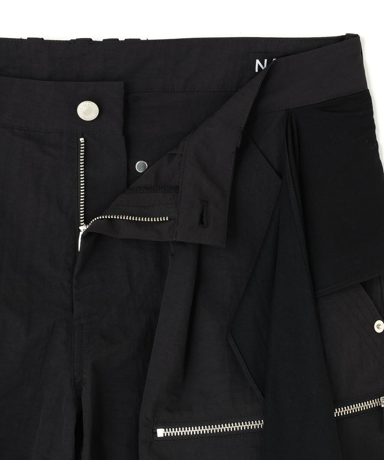 NACHE/ナチェ/MIXED LAYERD TIE JOGGER PANT