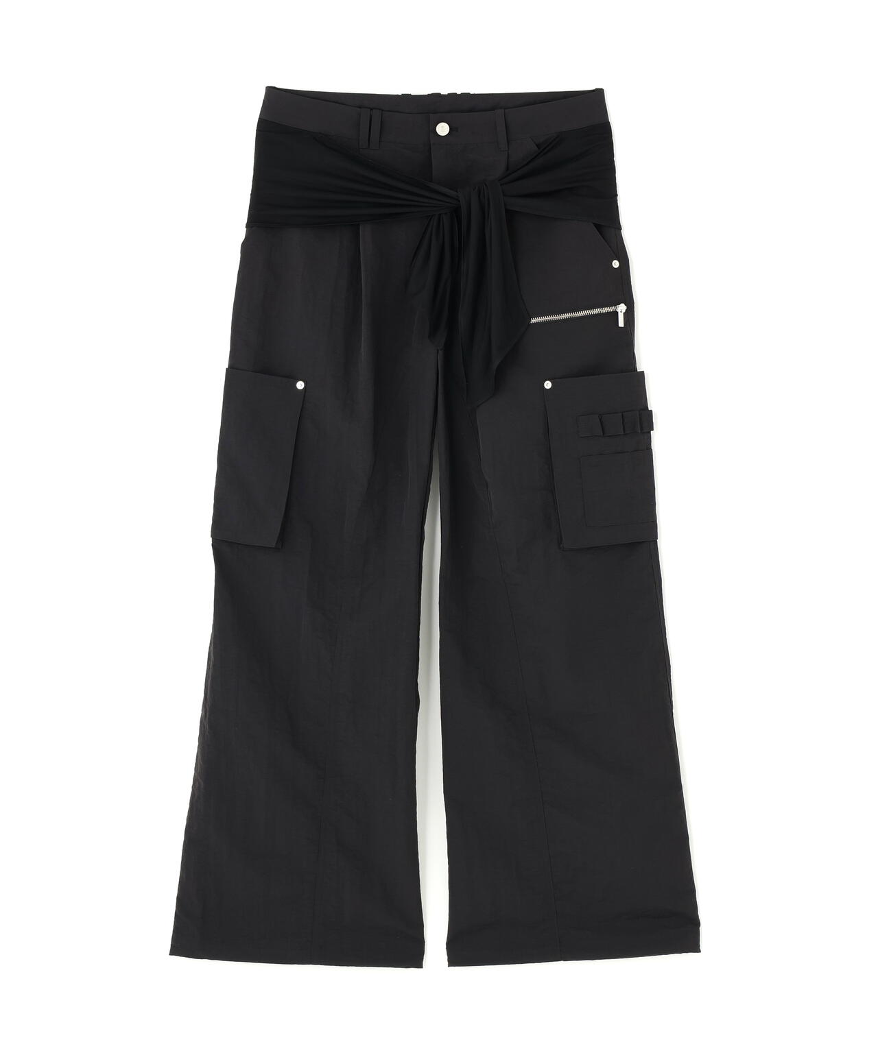 NACHE/ナチェ/MIXED LAYERD TIE JOGGER PANT