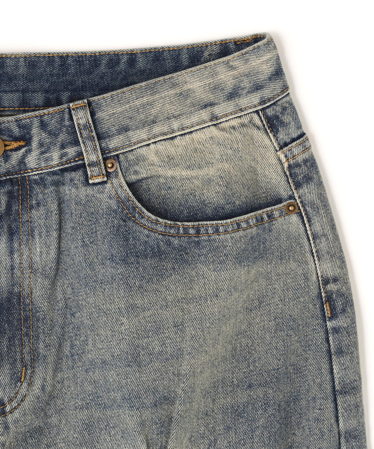 SIS/エスアイエス/Rivet Denim Pants