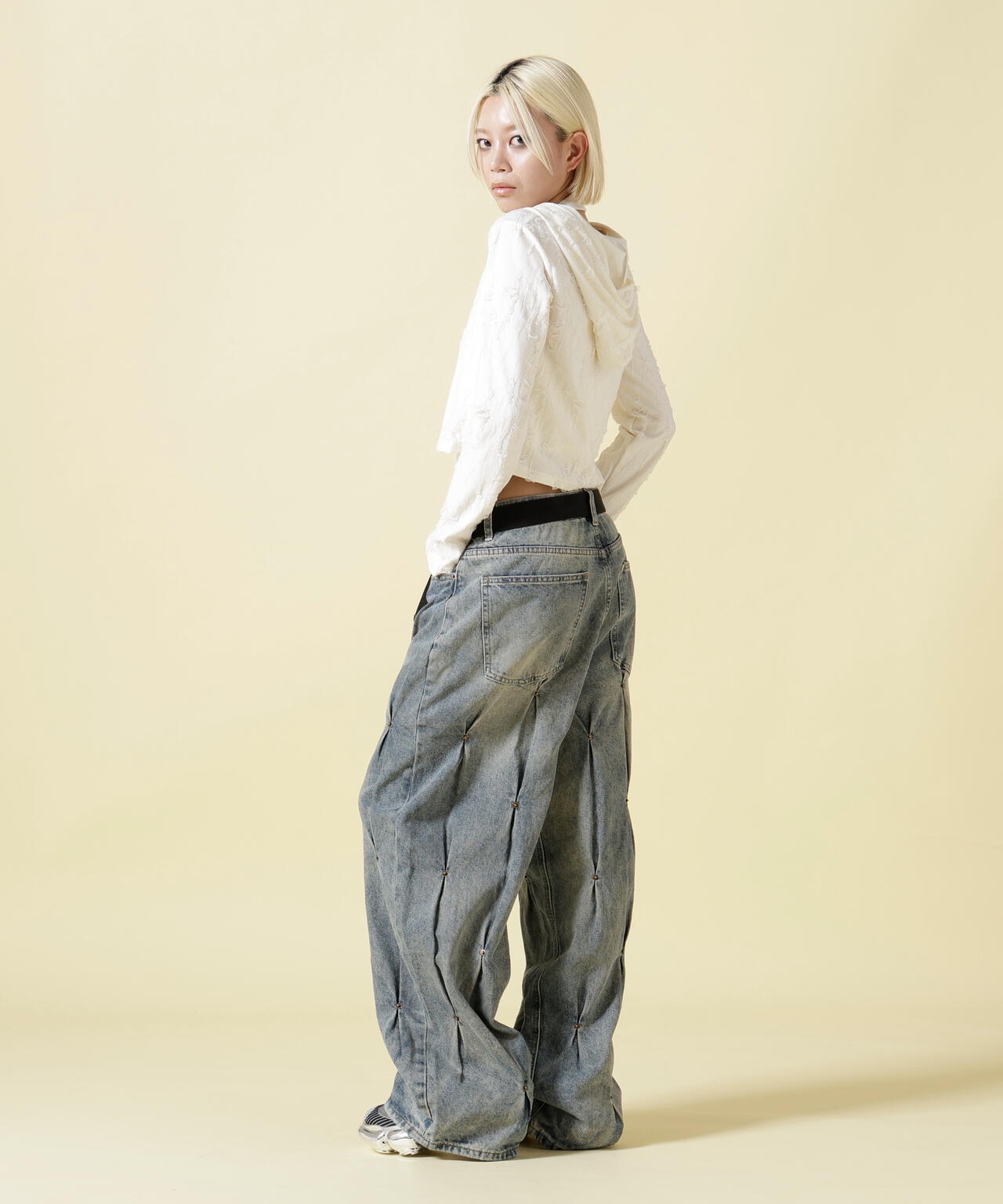 SIS/エスアイエス/Rivet Denim Pants