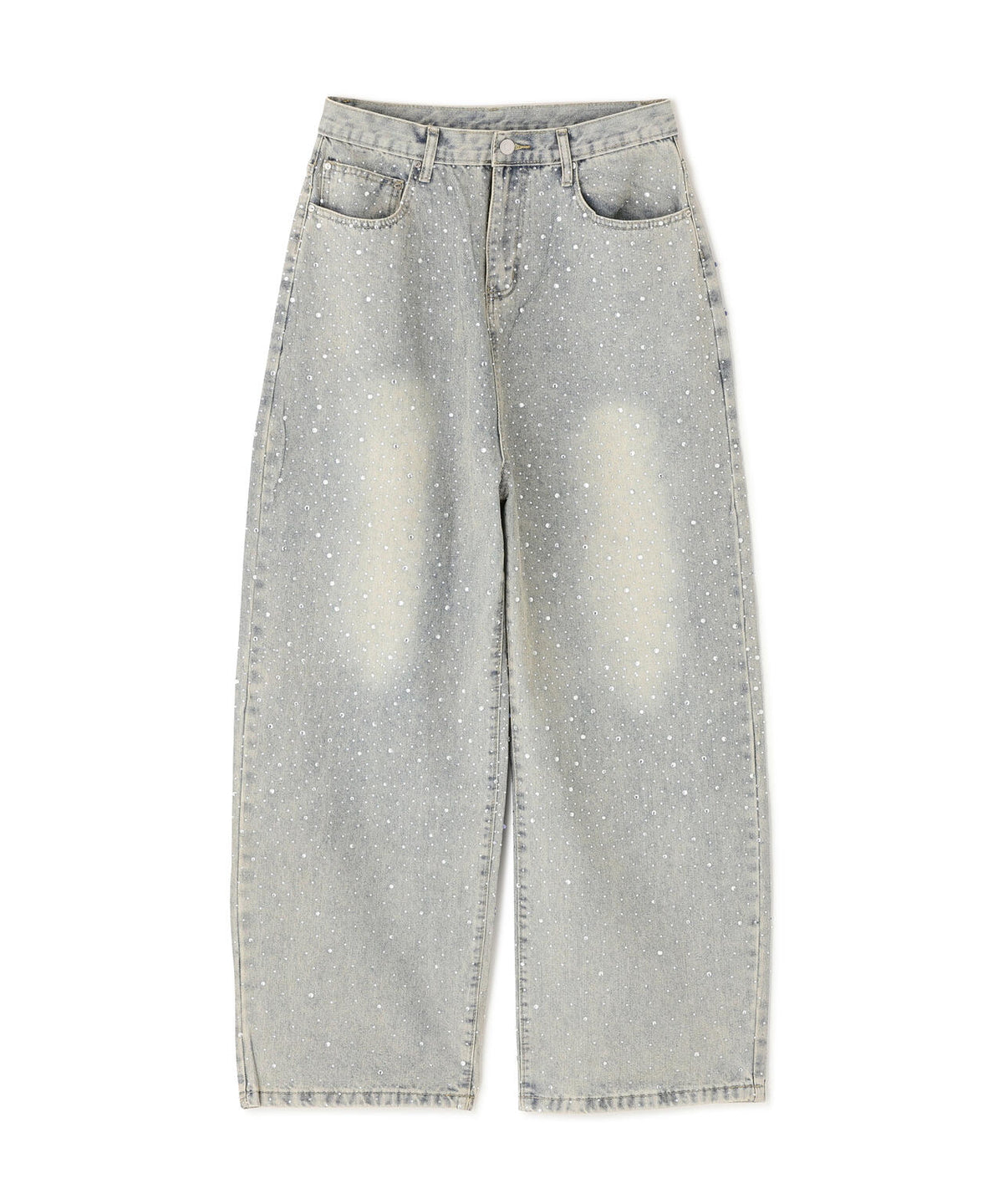 SIS/エスアイエス/LineStone Denim Pants