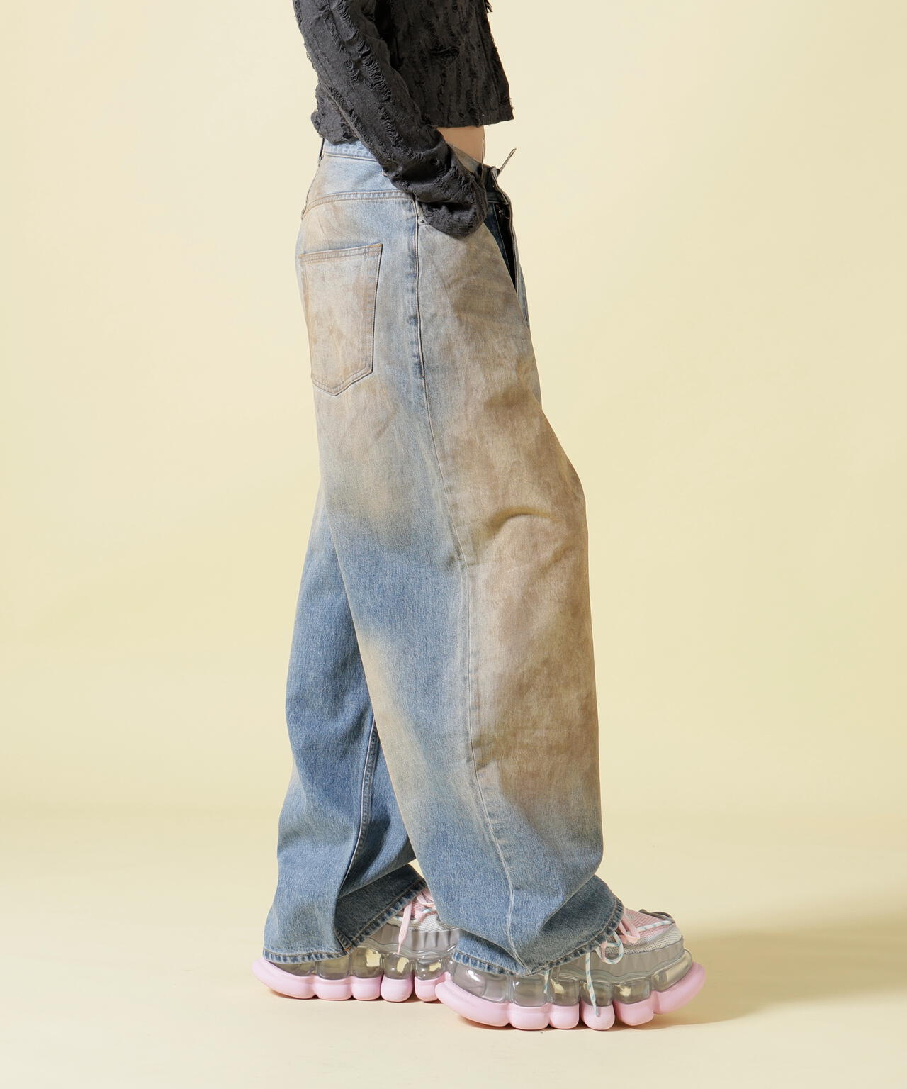SIS/エスアイエス/Dirty Denim Pants Vol.2