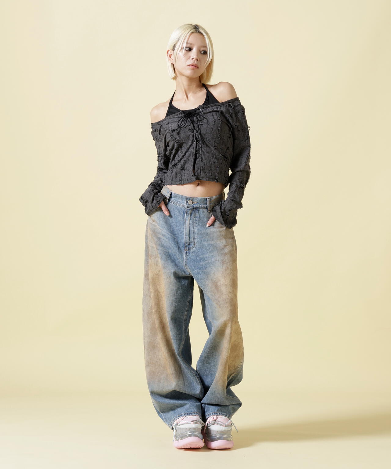 SIS/エスアイエス/Dirty Denim Pants Vol.2