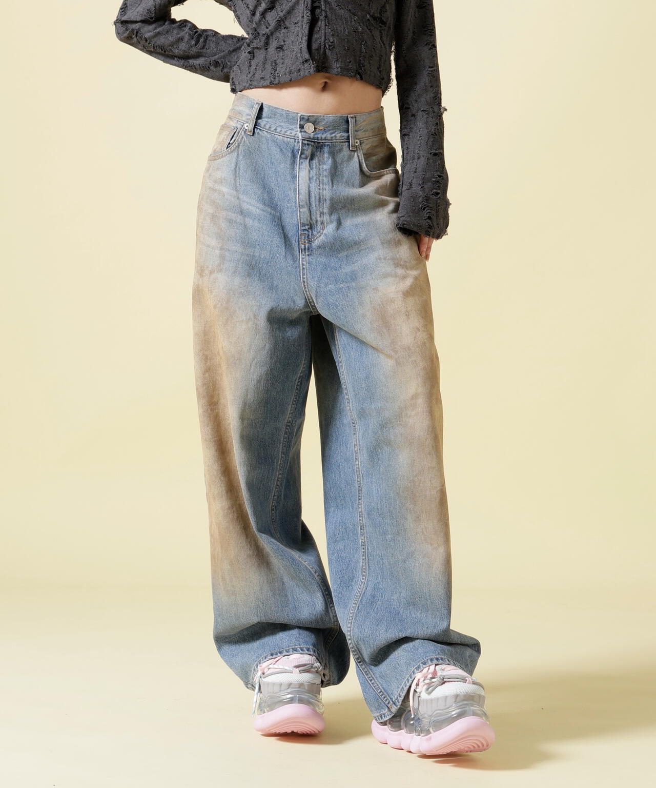 SIS/エスアイエス/Dirty Denim Pants Vol.2