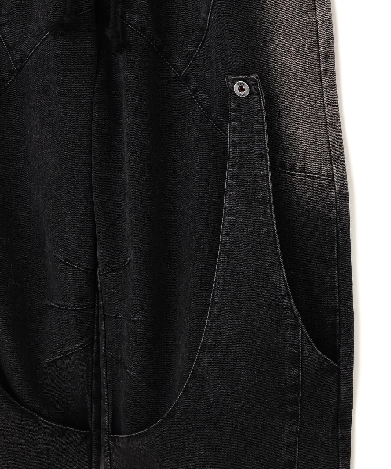 SIS/エスアイエス/Layered Denim Pants