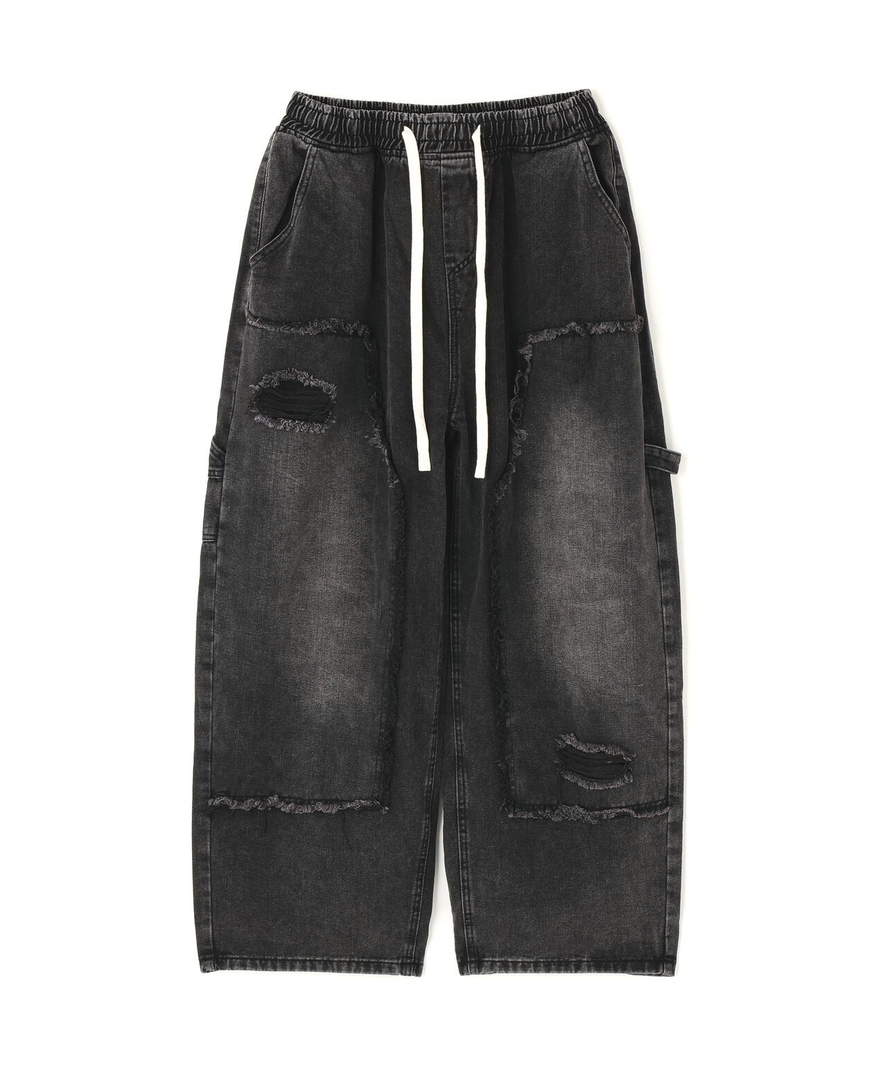 SIS/エスアイエス/Damage Double Knee Pants