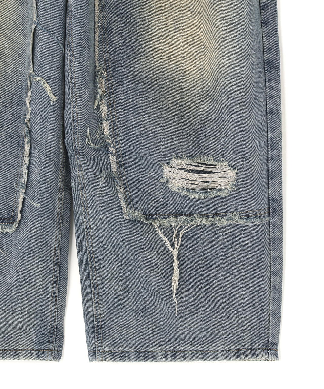 SIS/エスアイエス/Damage Double Knee Pants