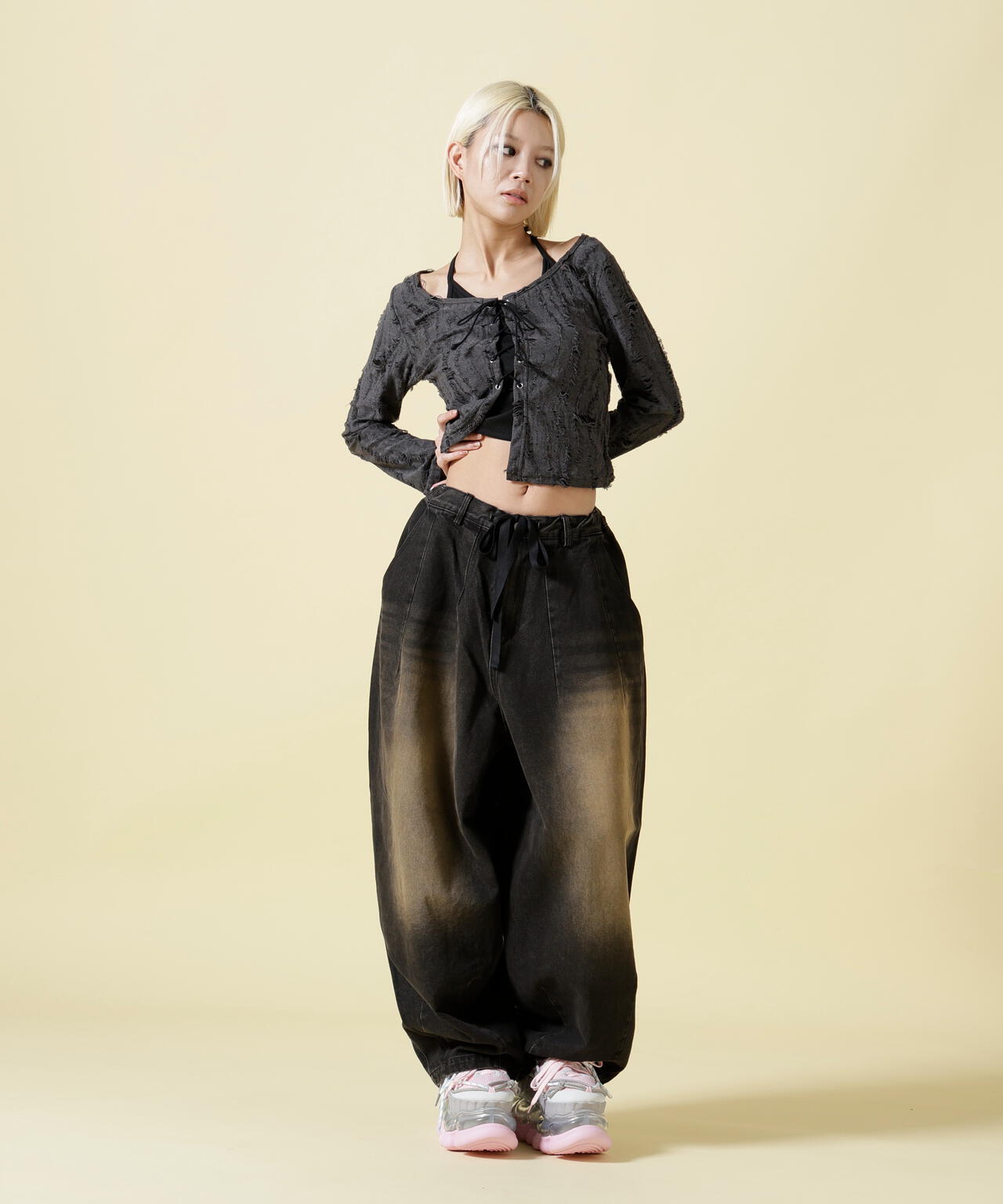 SIS/エスアイエス/Balloon Dirty Denim