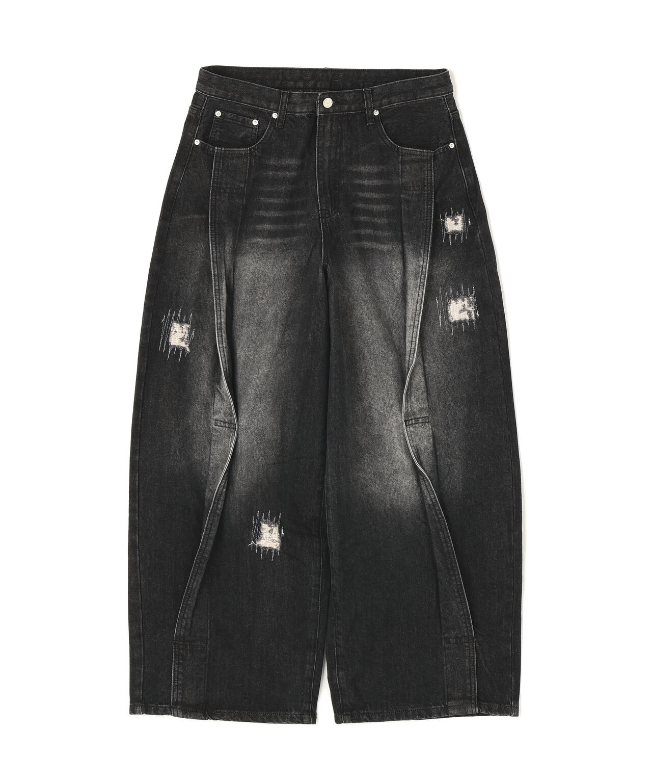 SIS/エスアイエス/Damaged Denim Pants