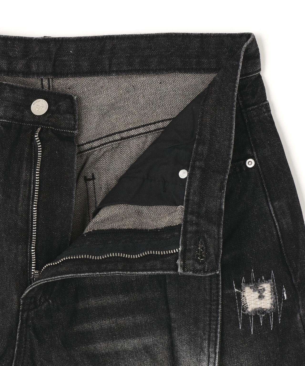 SIS/エスアイエス/Damaged Denim Pants