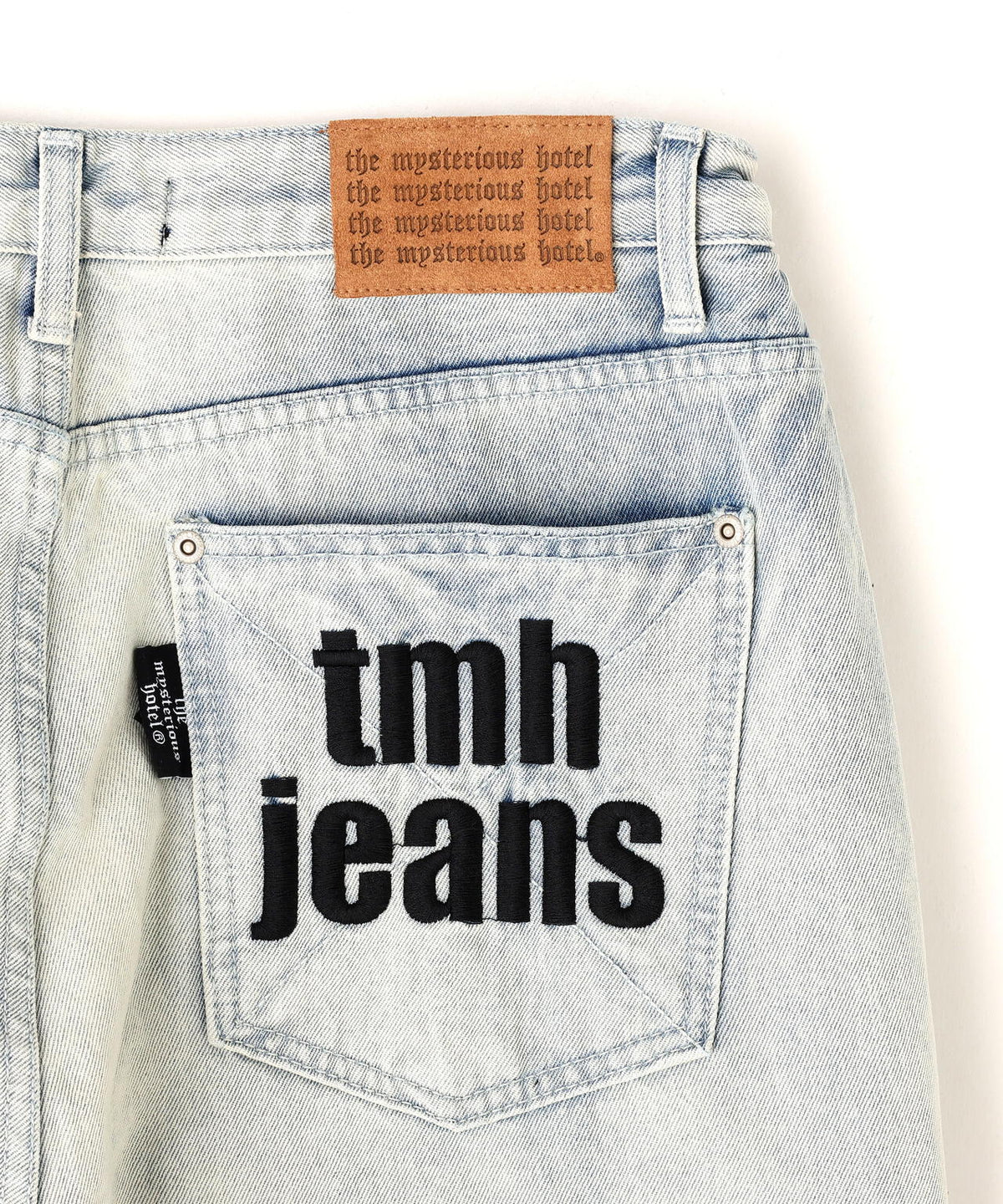 THE MYSTERIOUS HOTEL/ザ ミステリアス ホテル/TMH WASHED LOGO DENIM