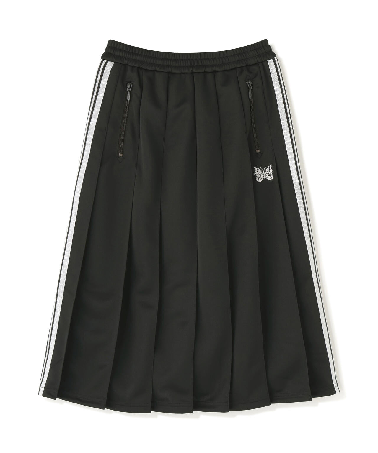NEEDLES/ニードルズ/PLEANTED TRACK SKIRT - POLY SMOOTH