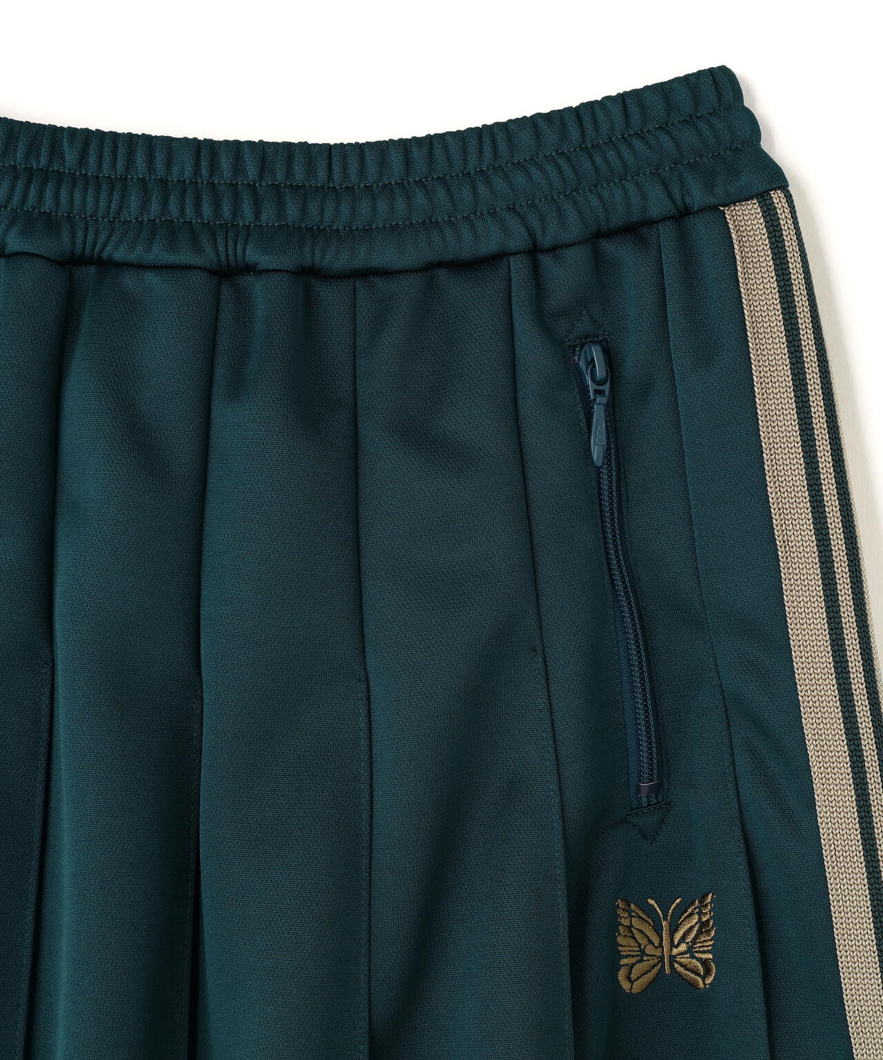 NEEDLES/ニードルズ/PLEANTED TRACK SKIRT - POLY SMOOTH