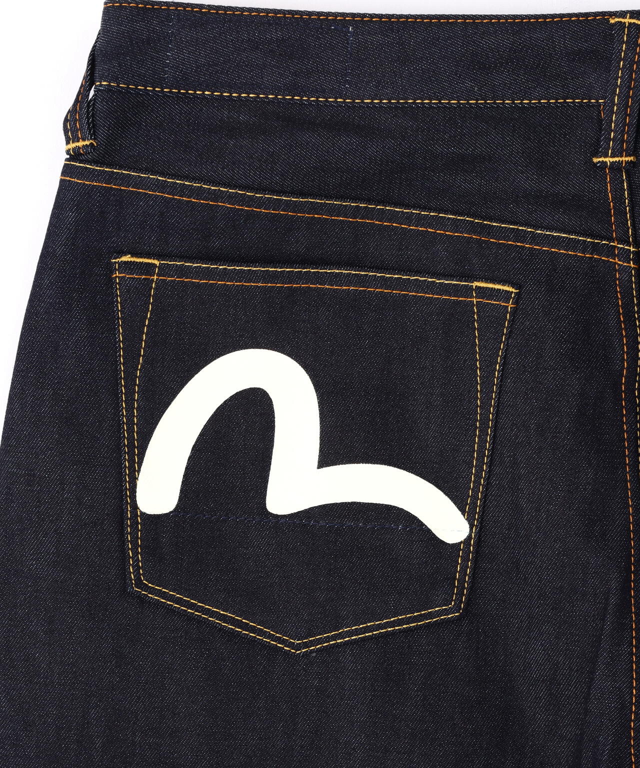 EVISU/エヴィス/Seagull Print and Multi-Pocket Fashion Fit Denim Shorts