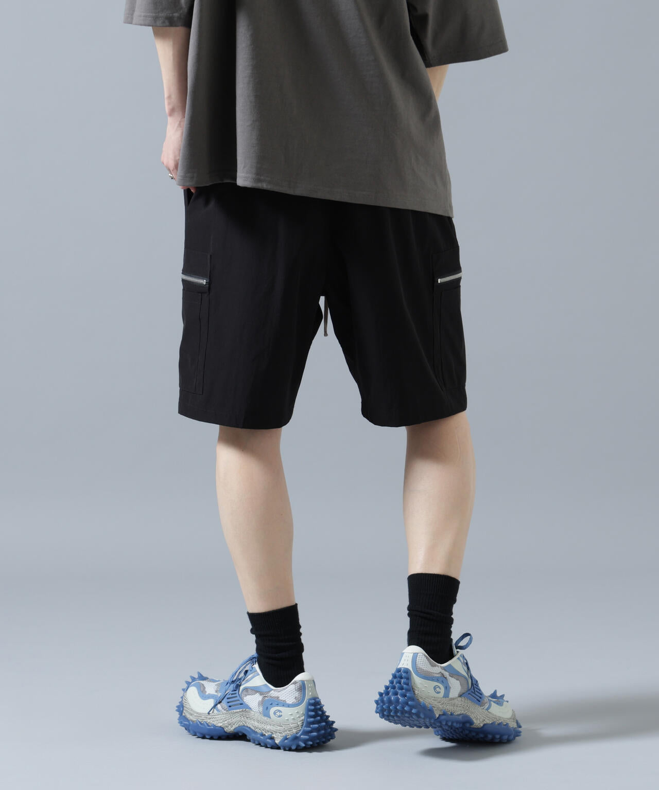 【WEB&DEPOT限定】DankeSchon/ダンケシェーン/PTWILL FLAP CARGO SHORTS