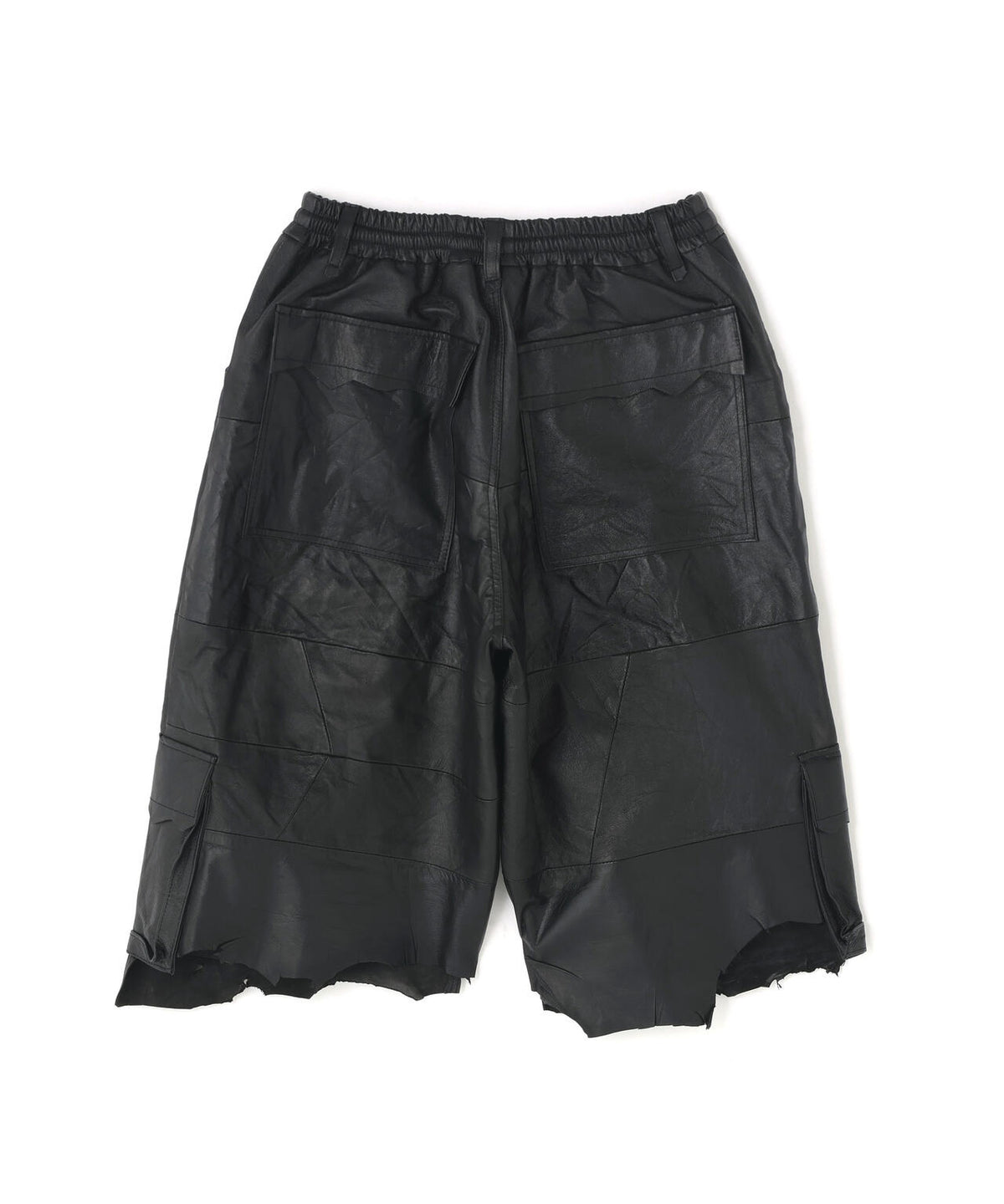 DankeSchon/ダンケシェーン/REPRO-LEATHER CARGO SHORTS