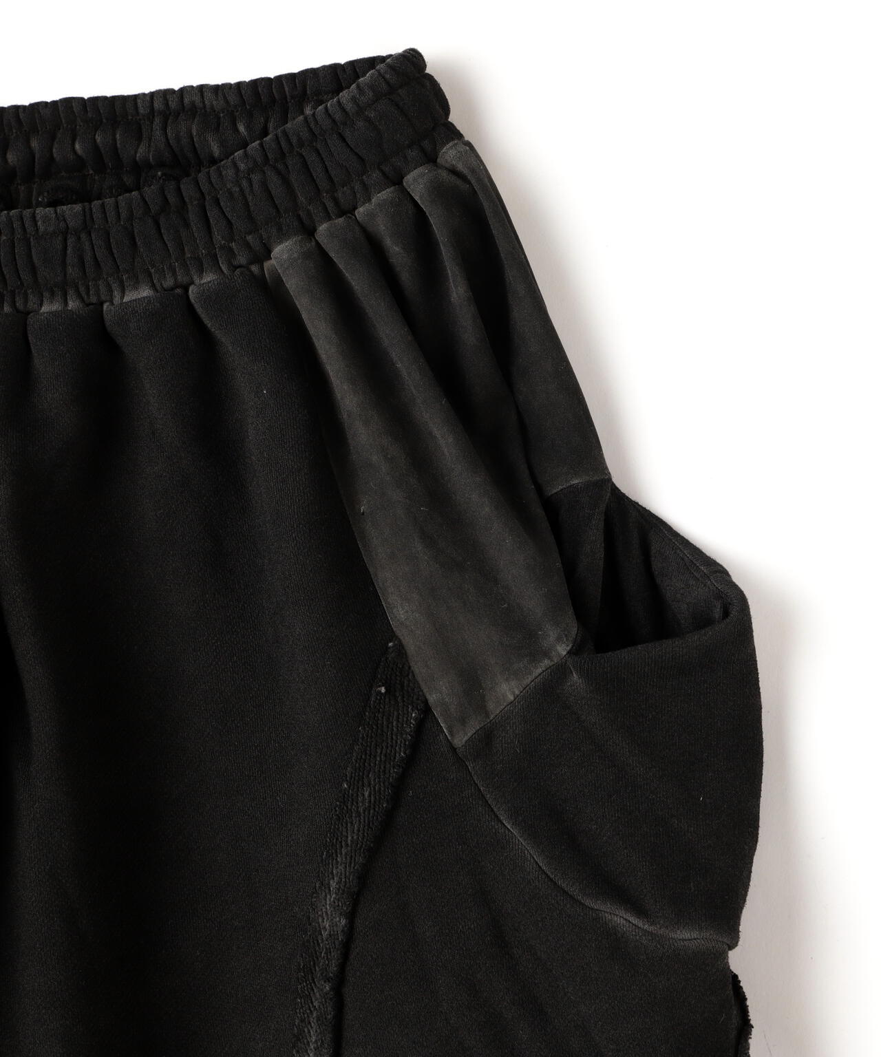WHITELAND/ホワイトランド/SWEAT SIDE ZIP SHORTS
