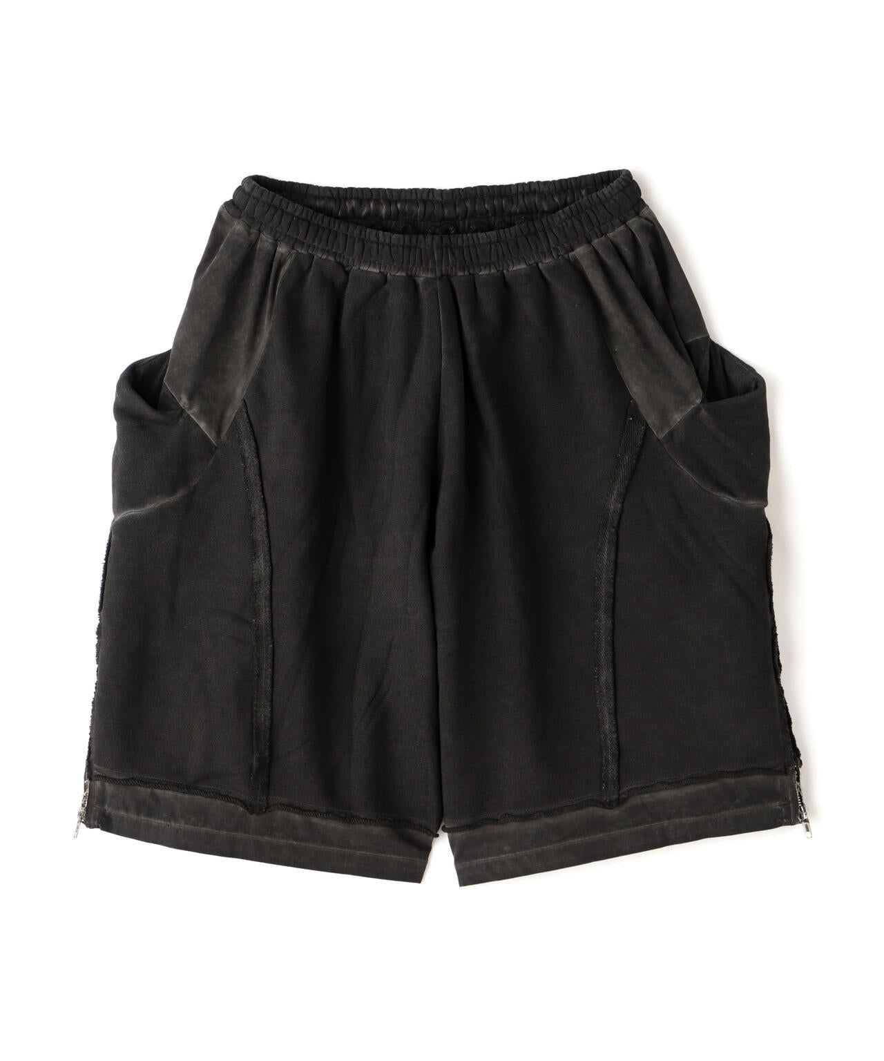 WHITELAND/ホワイトランド/SWEAT SIDE ZIP SHORTS