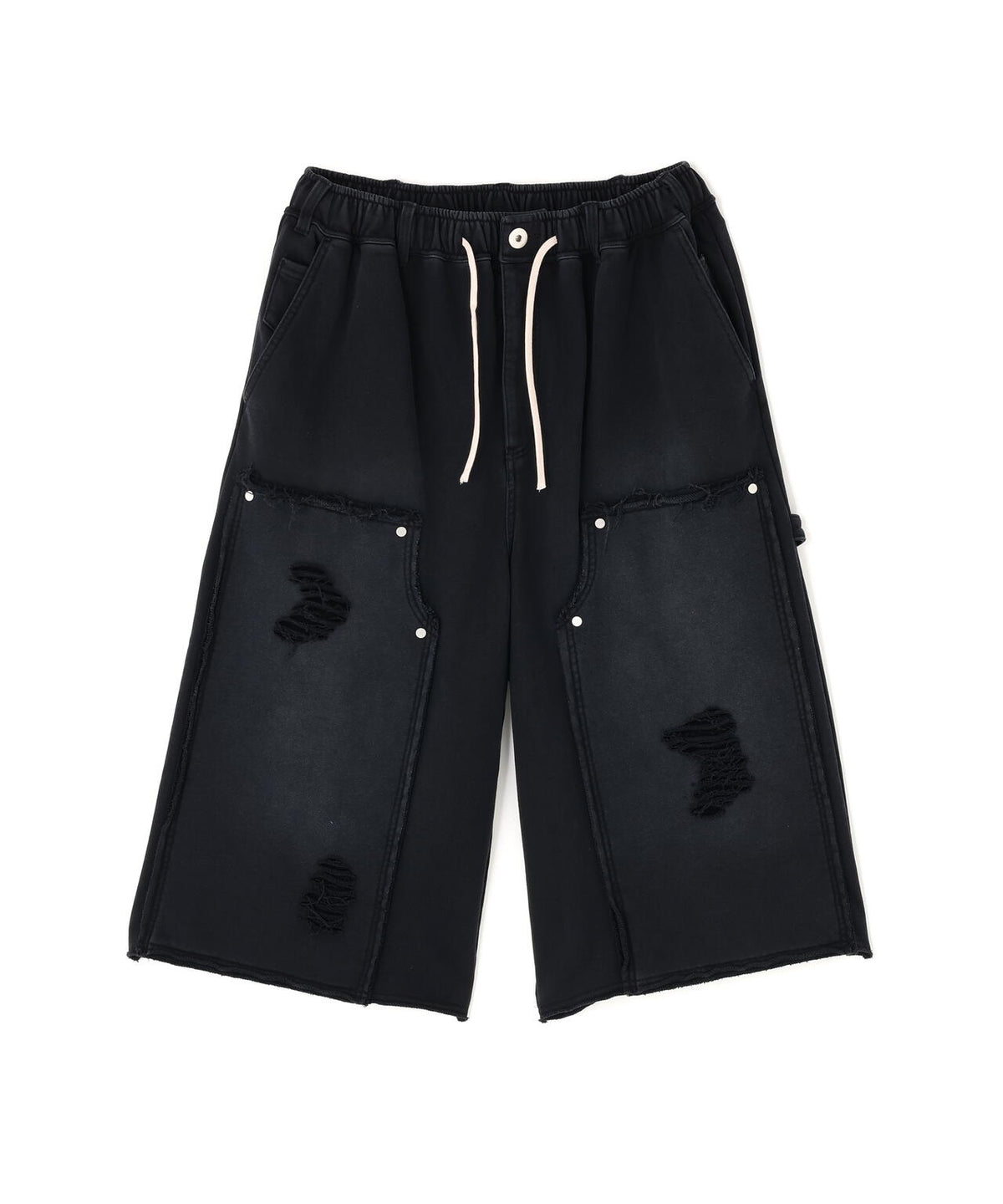 DankeSchon/ダンケシェーン/SULFUR SWEAT W-KNEE SHORTS