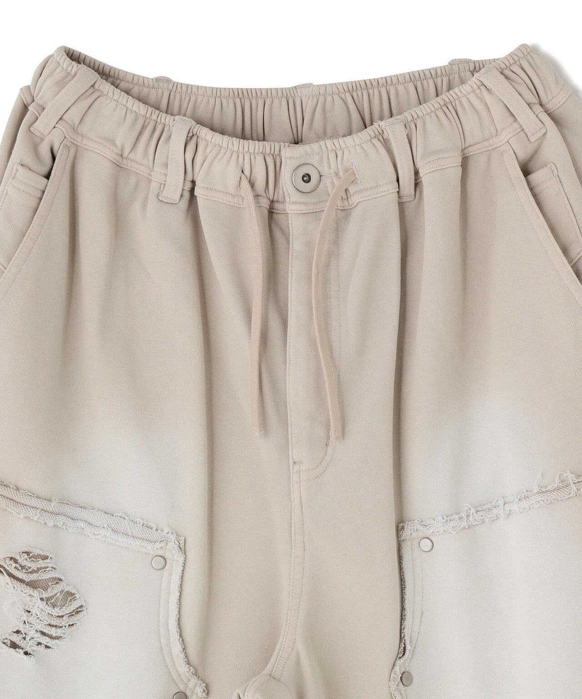 DankeSchon/ダンケシェーン/SULFUR SWEAT W-KNEE SHORTS