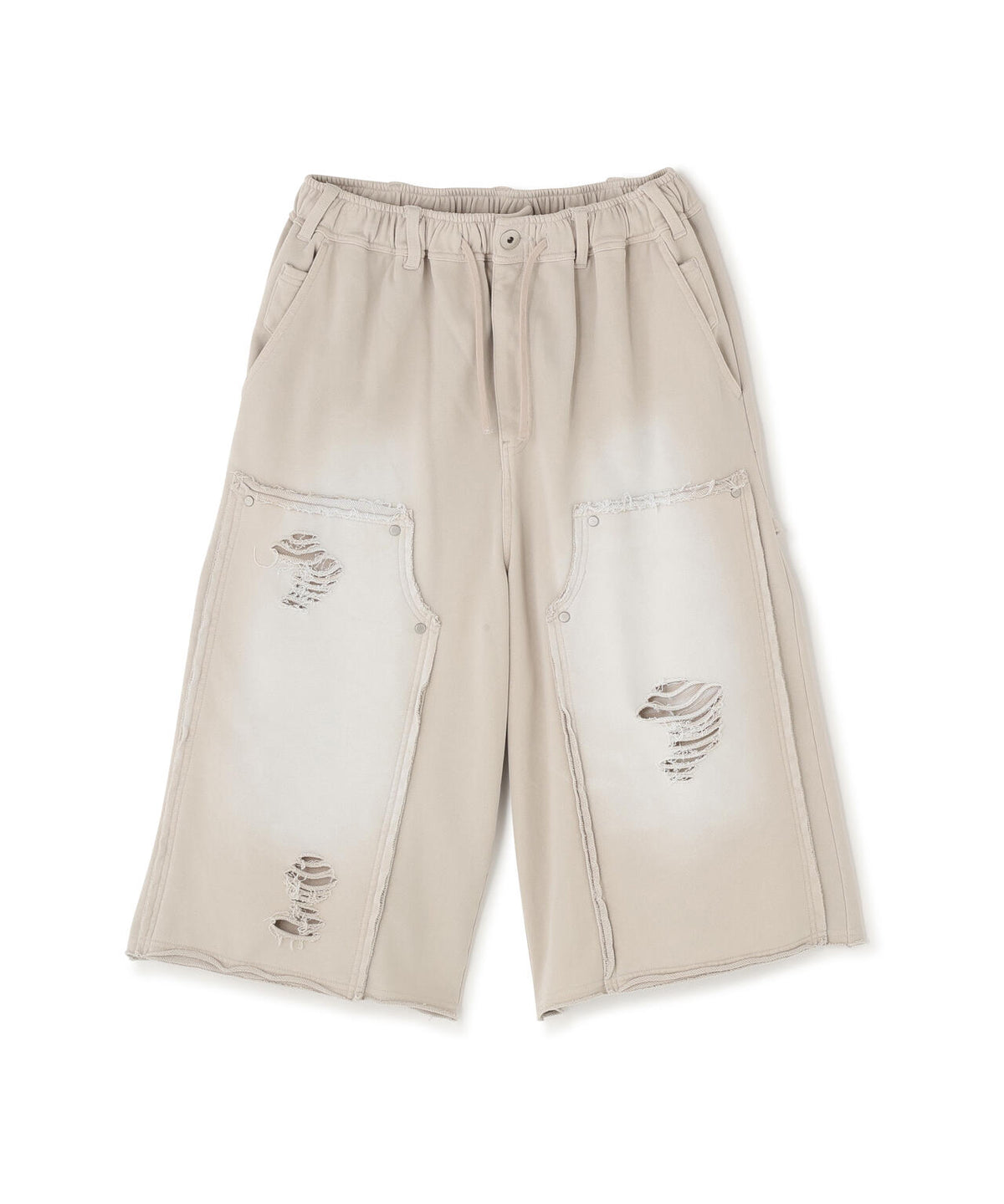 DankeSchon/ダンケシェーン/SULFUR SWEAT W-KNEE SHORTS