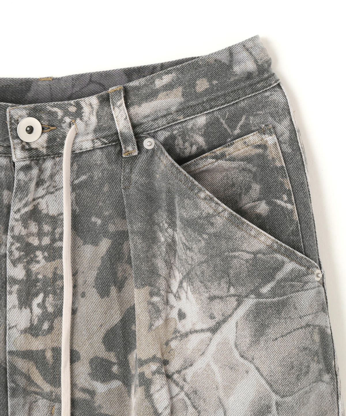 DankeSchon/ダンケシェーン/REAL TREE CAMO CUTOFF CARGO SHORTS