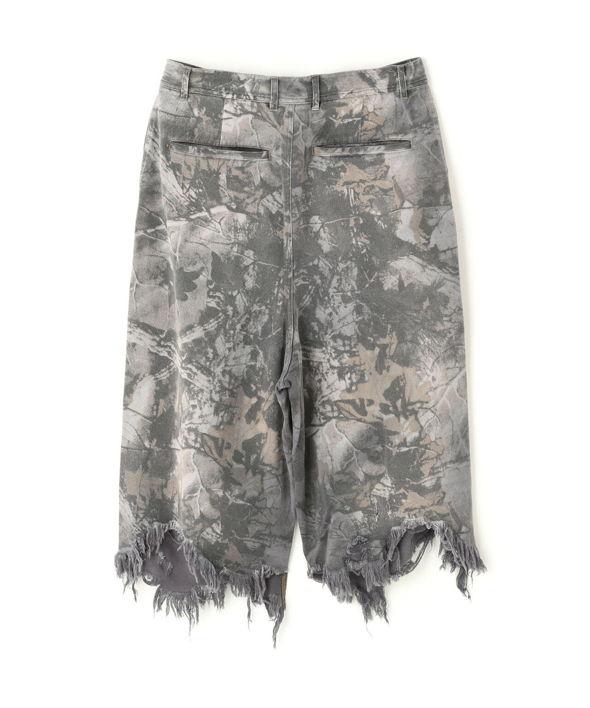 DankeSchon/ダンケシェーン/REAL TREE CAMO CUTOFF CARGO SHORTS