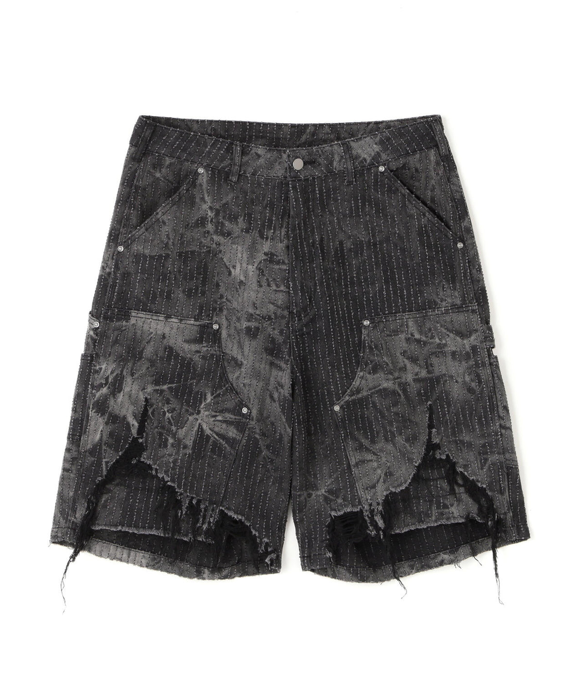 WHITELAND/ホワイトランド/TIE-DYE W-KNEE SHORTS