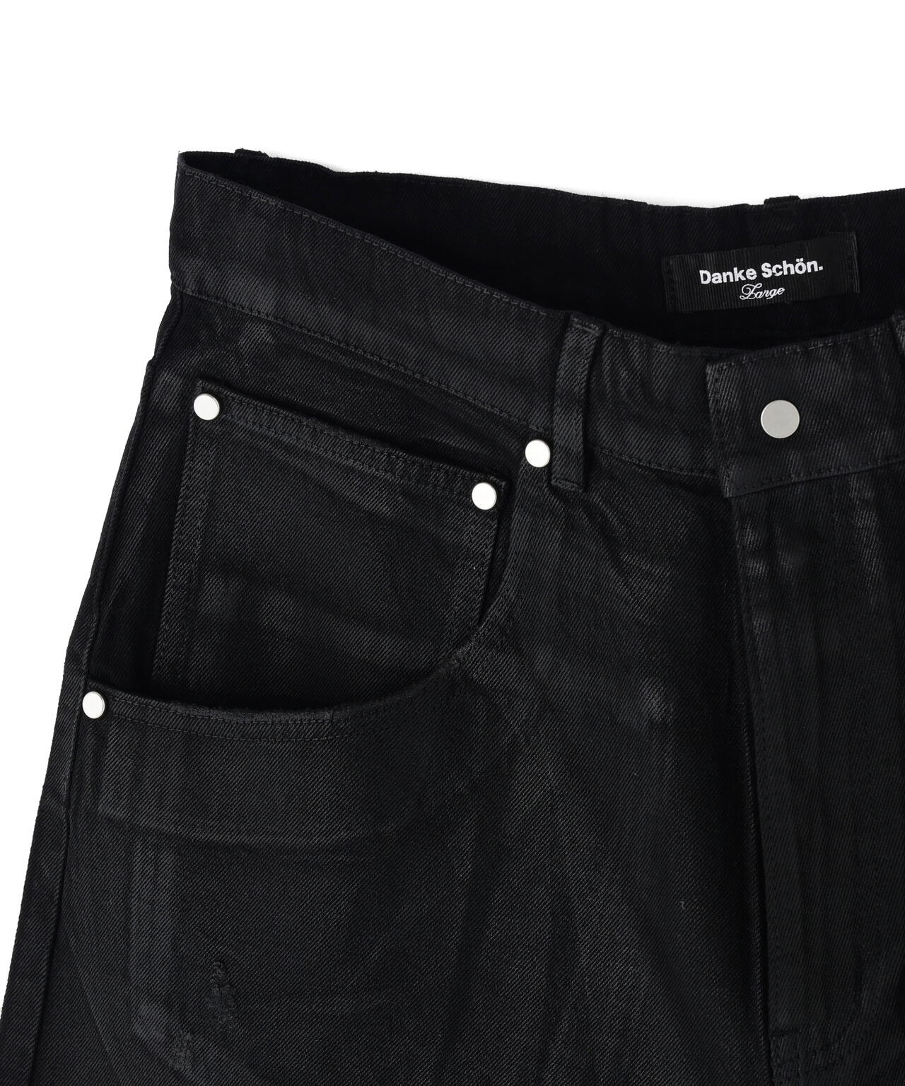 DankeSchon/ダンケシェーン/11oz RUBBER COATED SHORTS