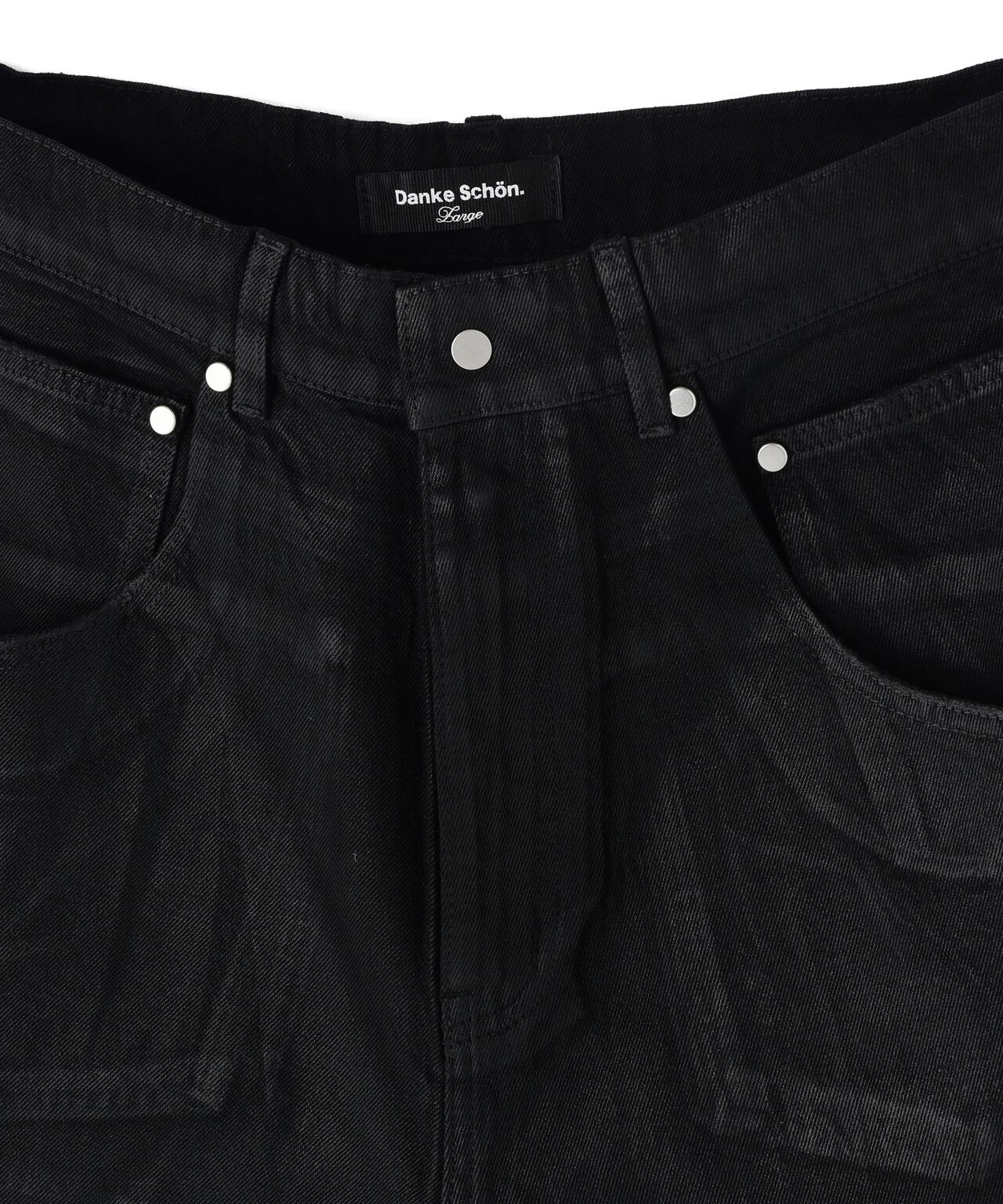 DankeSchon/ダンケシェーン/11oz RUBBER COATED SHORTS