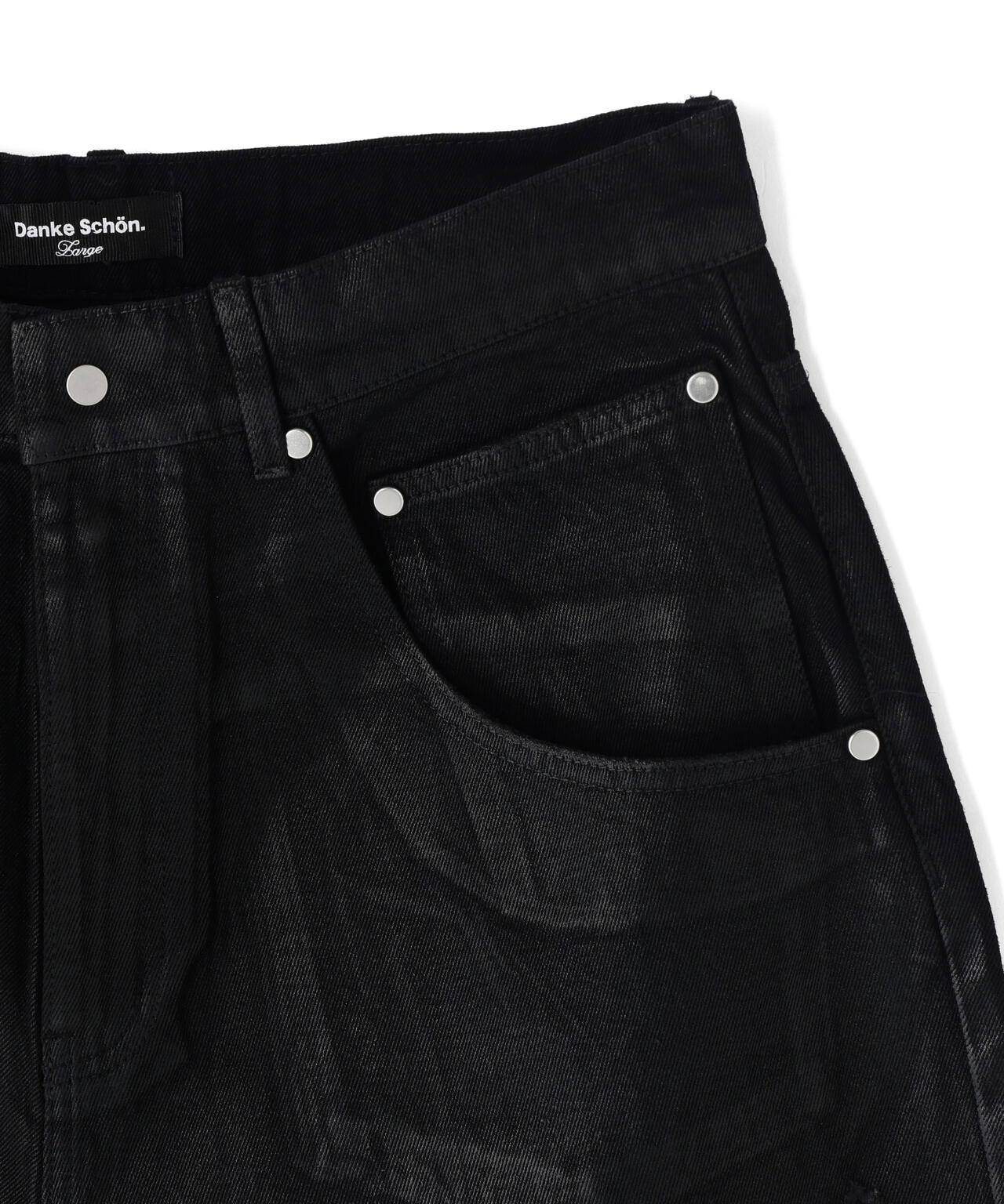 DankeSchon/ダンケシェーン/11oz RUBBER COATED SHORTS
