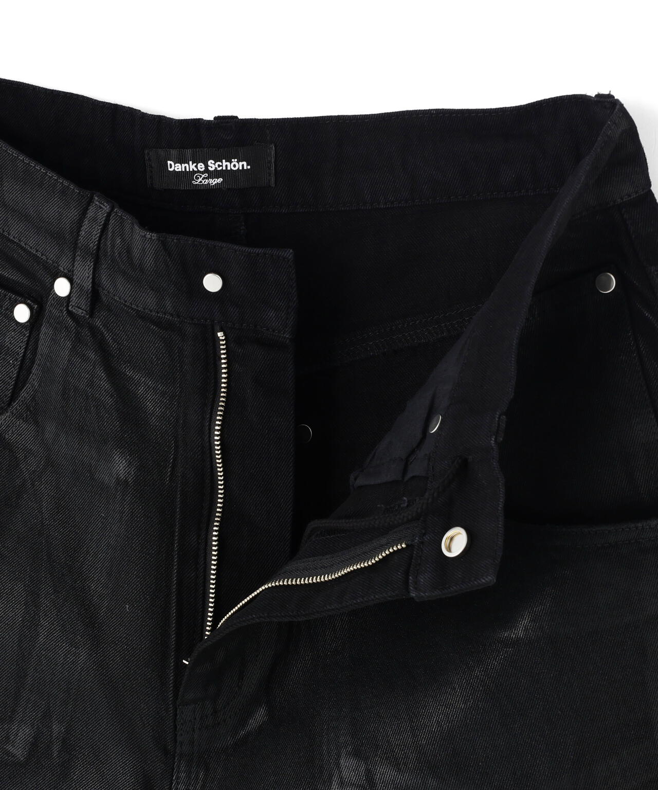 DankeSchon/ダンケシェーン/11oz RUBBER COATED SHORTS