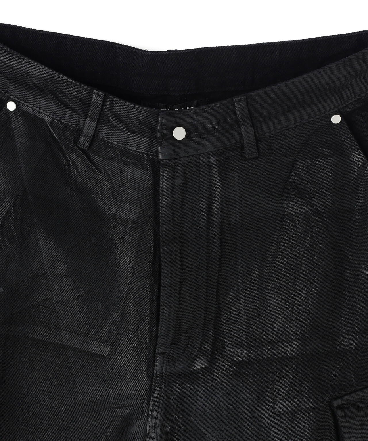 DankeSchon/ダンケシェーン/11oz RUBBER COATED CARGO SHORTS