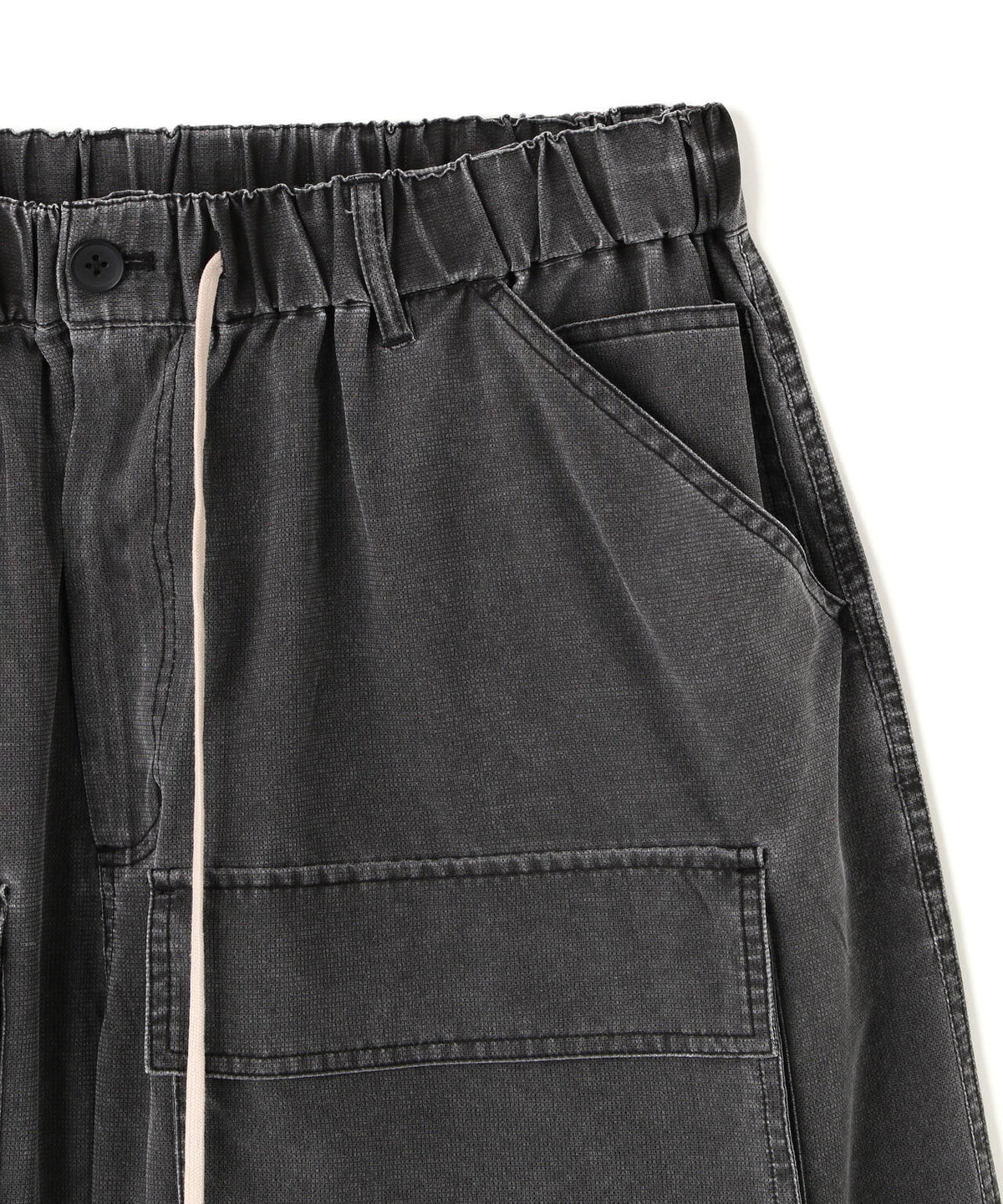 DankeSchon/ダンケシェーン/PIGMENT WIND CLOTH CARGO SHORTS