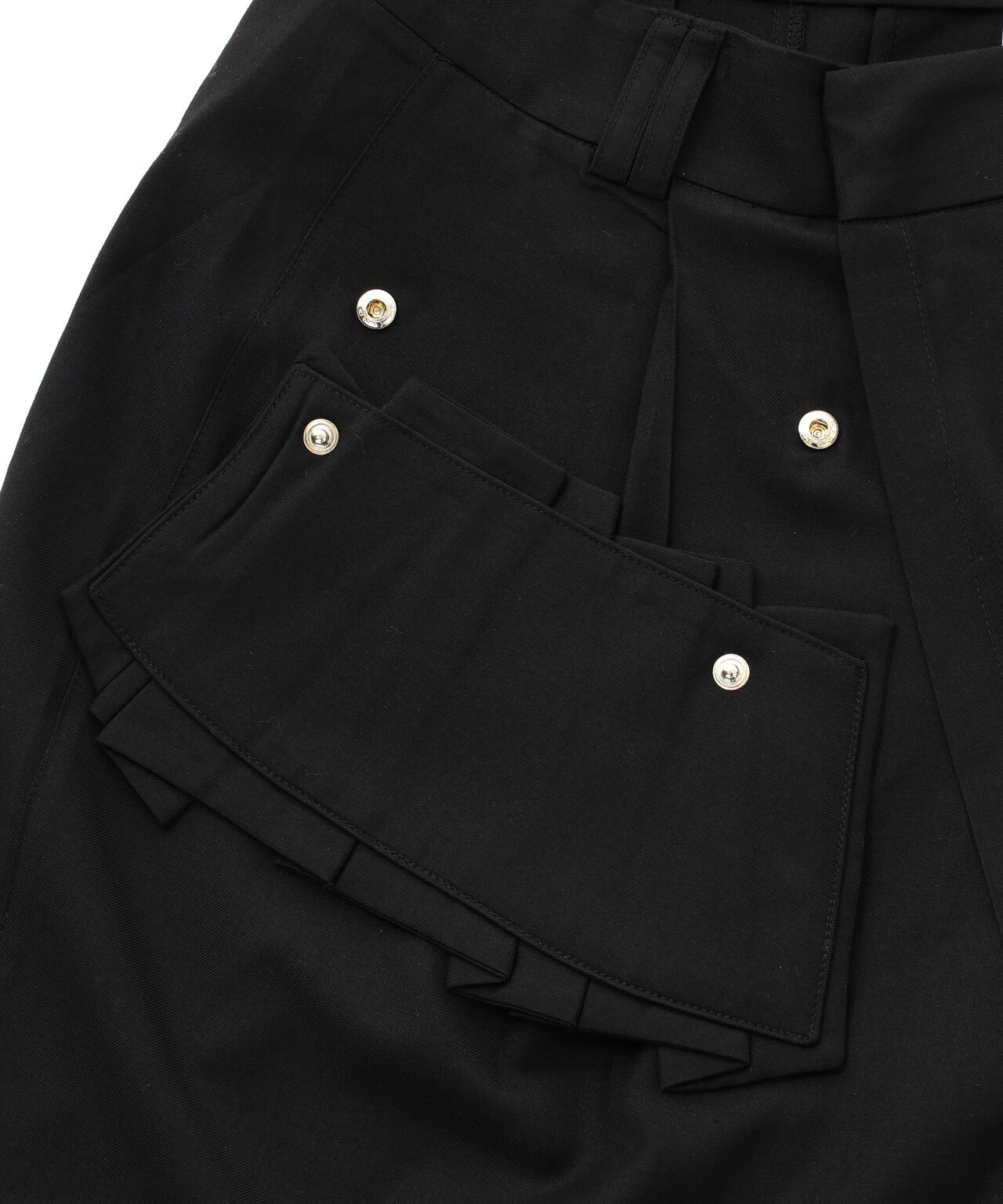 NACHE/ナチェ/WRAP BERMUDA PANTS
