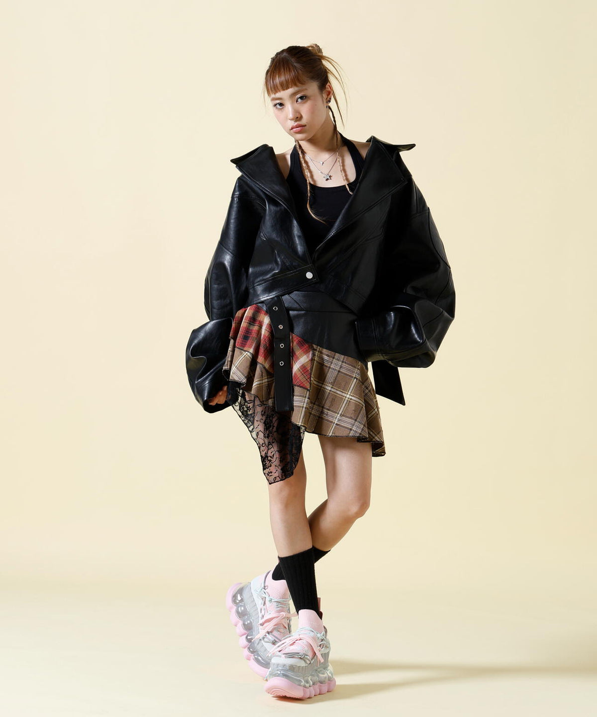 SIS/エスアイエス/Belt Skirt