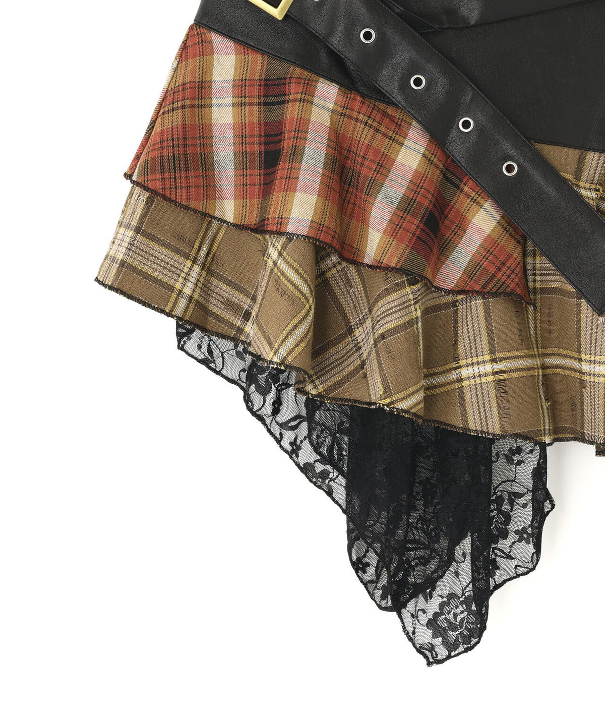 SIS/エスアイエス/Belt Skirt