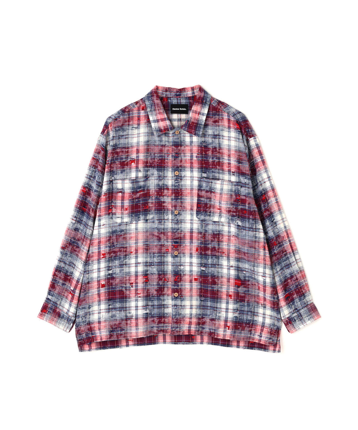 【WEB&DEPOT限定】DankeSchon/ダンケシェーン/DAMAGE WORK SHIRTS