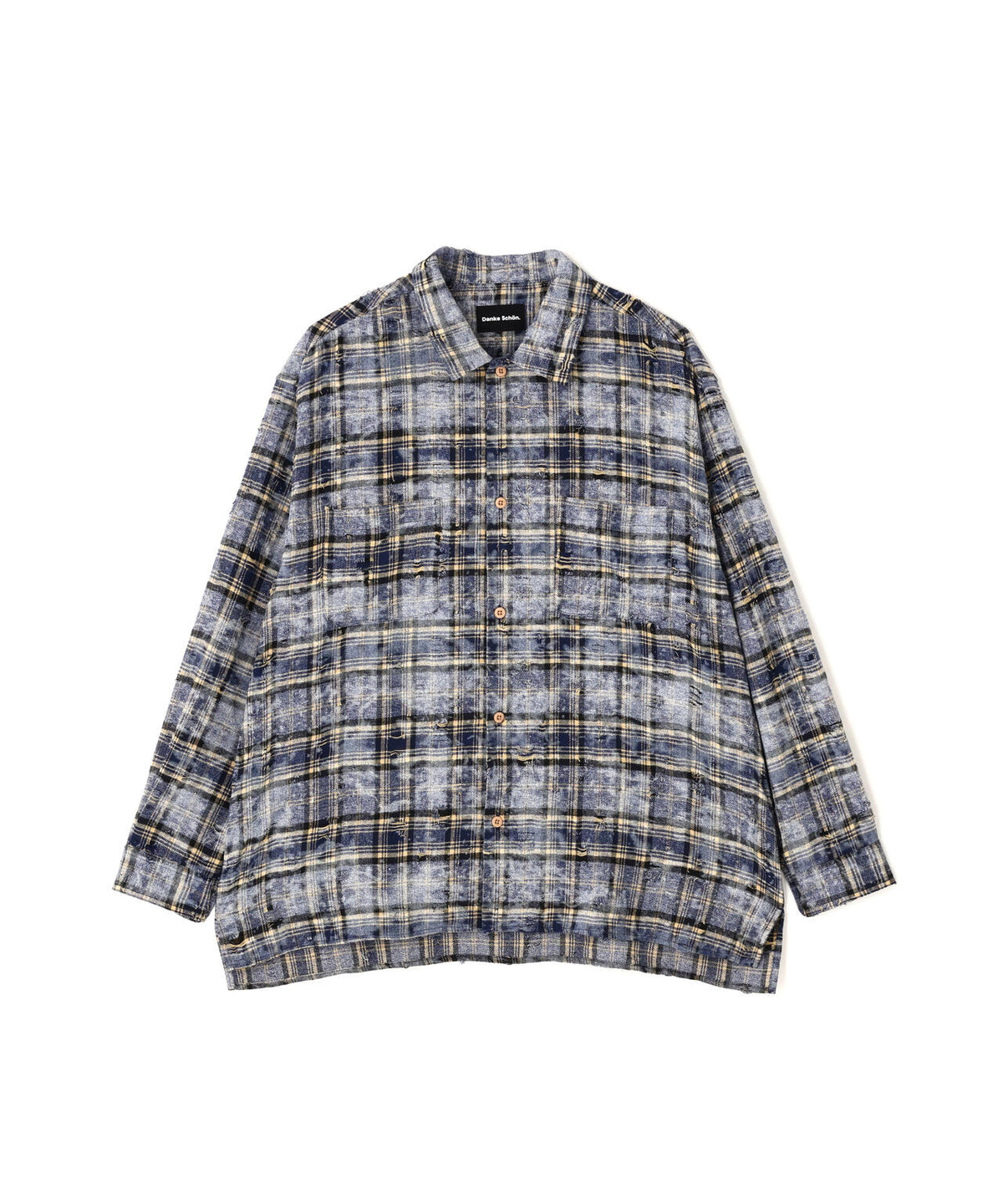 【WEB&DEPOT限定】DankeSchon/ダンケシェーン/DAMAGE WORK SHIRTS