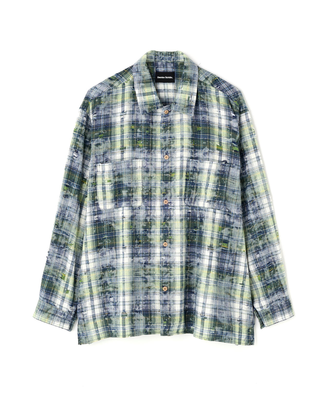 【WEB&DEPOT限定】DankeSchon/ダンケシェーン/DAMAGE WORK SHIRTS