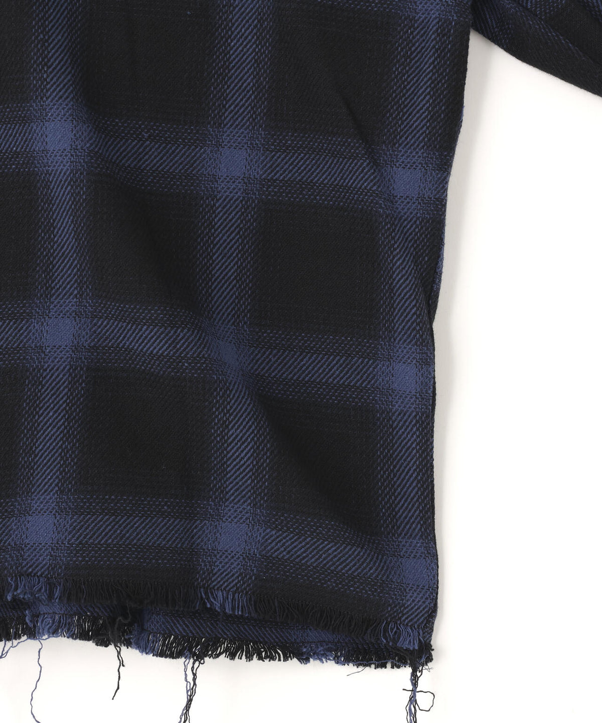DankeSchon/ダンケシェーン/FLANNEL DAMAGE SHIRTS OMBRE