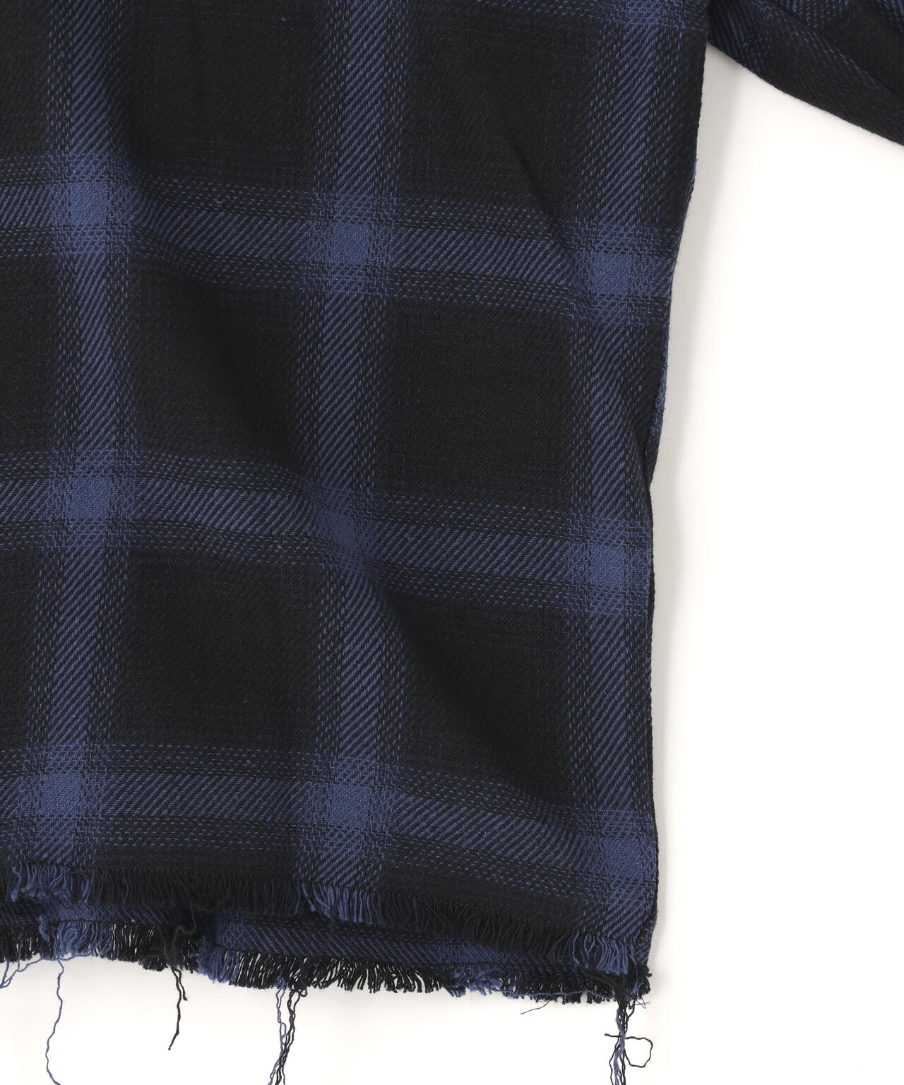 DankeSchon/ダンケシェーン/FLANNEL DAMAGE SHIRTS OMBRE