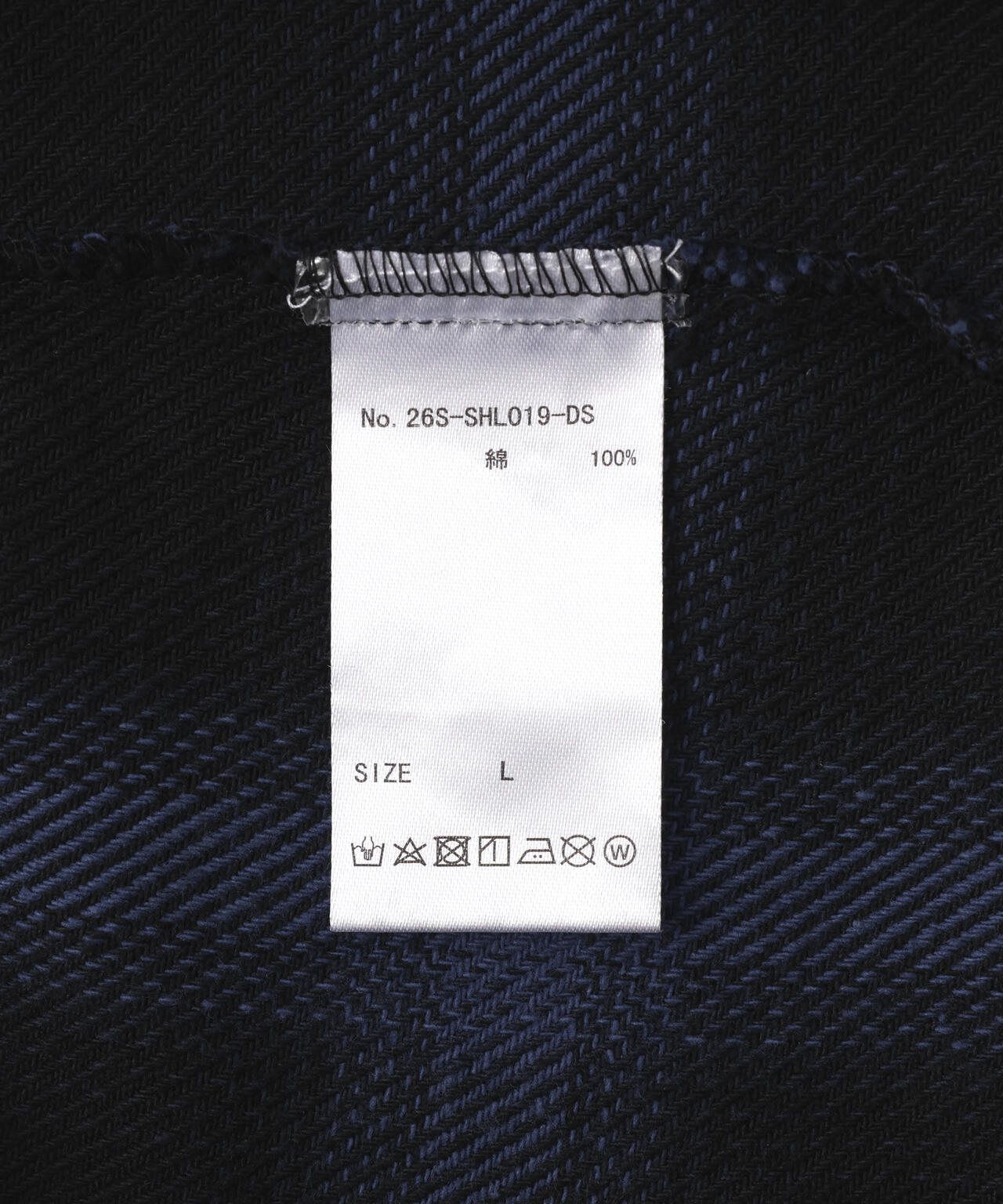 DankeSchon/ダンケシェーン/FLANNEL DAMAGE SHIRTS OMBRE