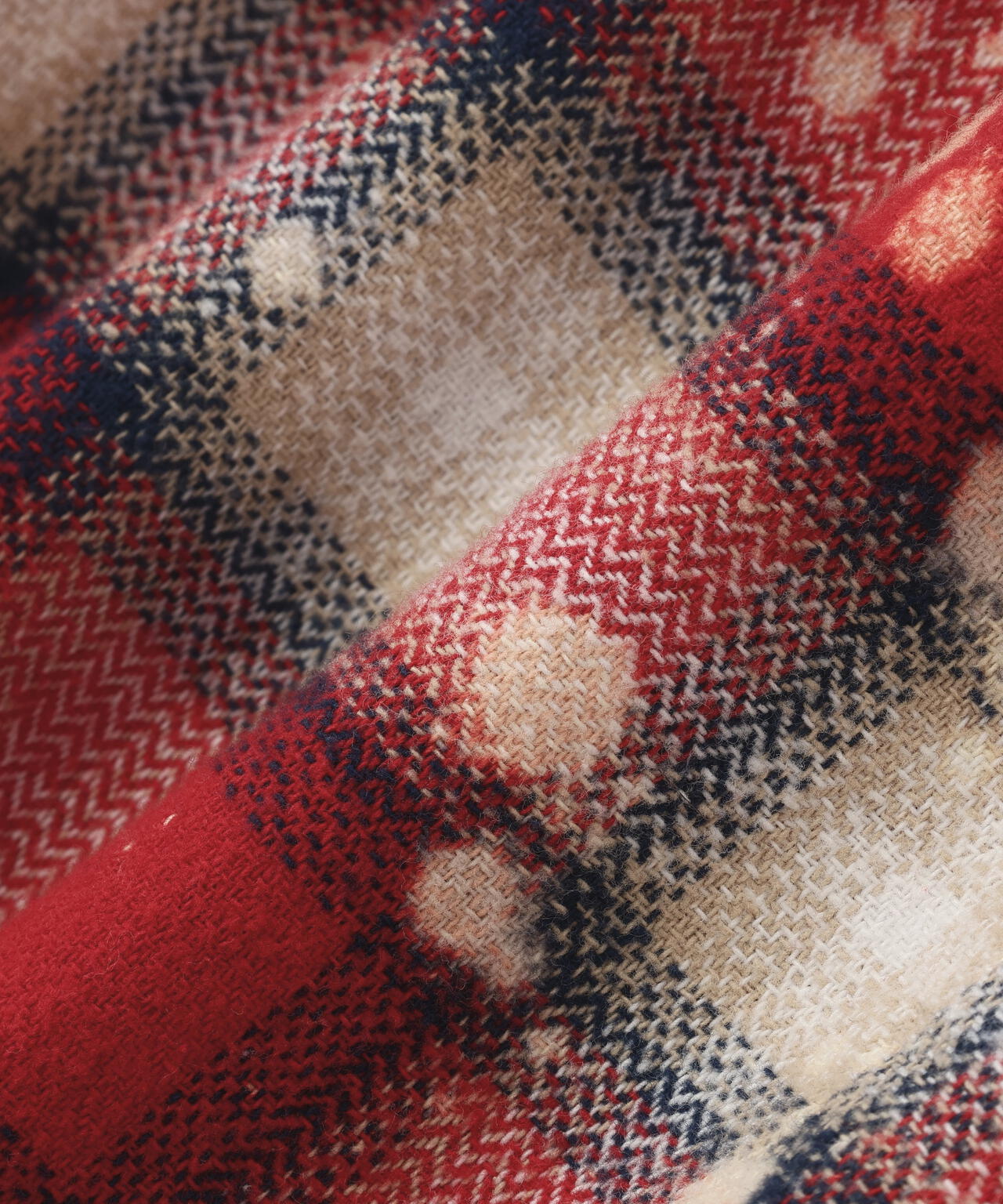 WHITELAND/ホワイトランド/BLEACH CHECK SHIRTS